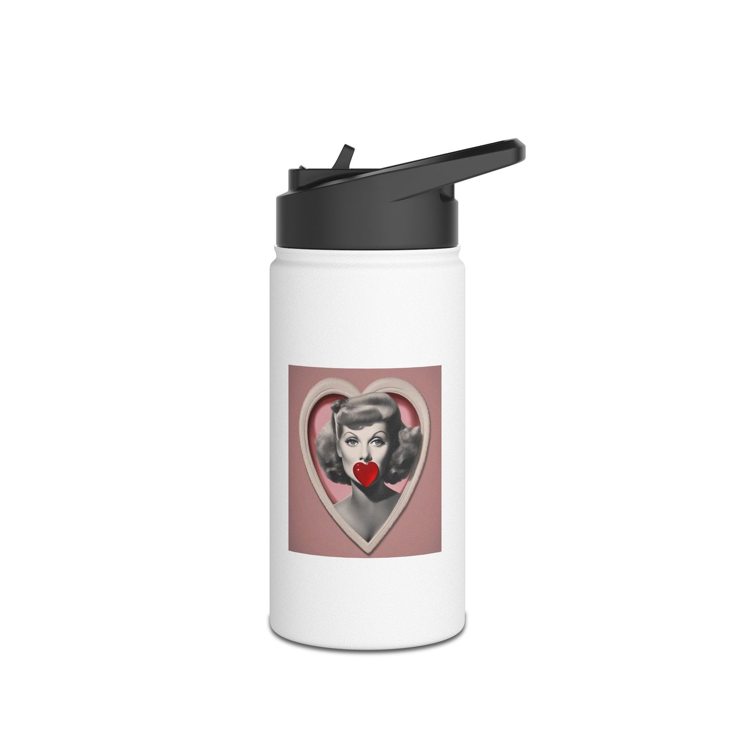 Women  Stainless Steel Water Bottle, Standard Lid