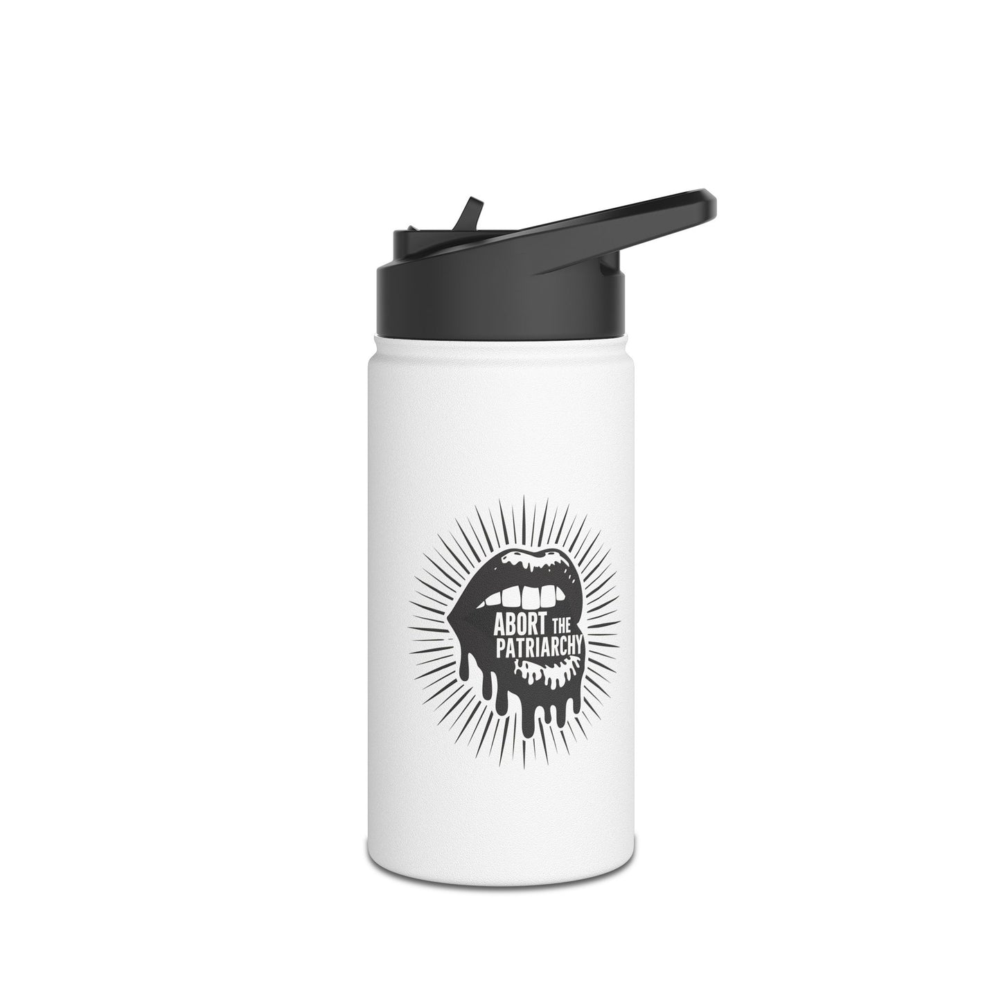 Abort Stainless Steel Water Bottle, Standard Lid