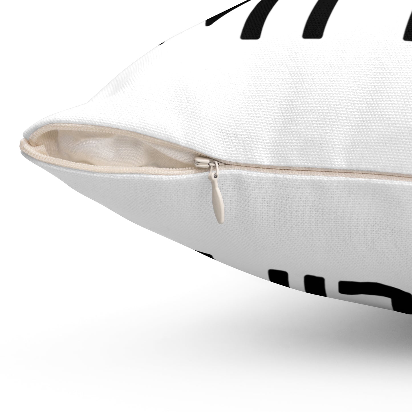 My Body Spun Polyester Square Pillow
