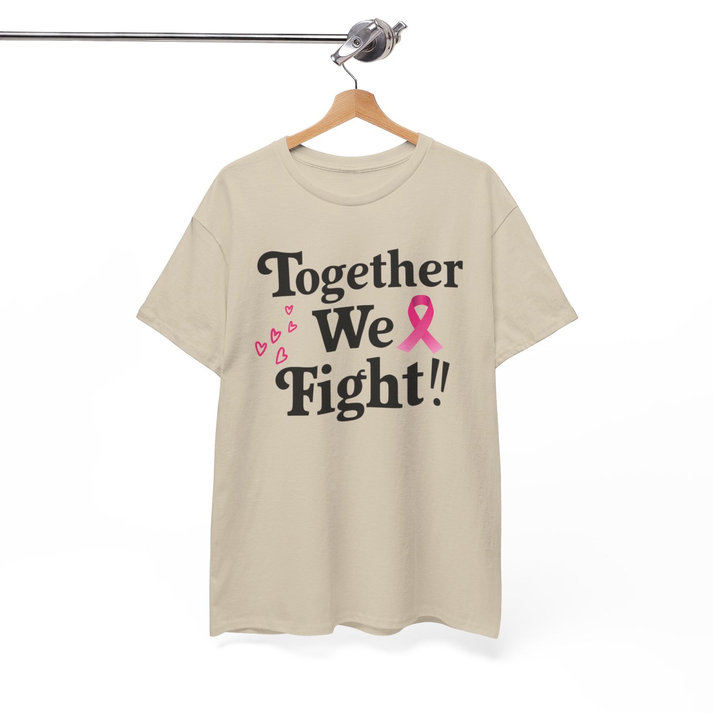 Together We Fight Unisex Heavy Cotton Tee