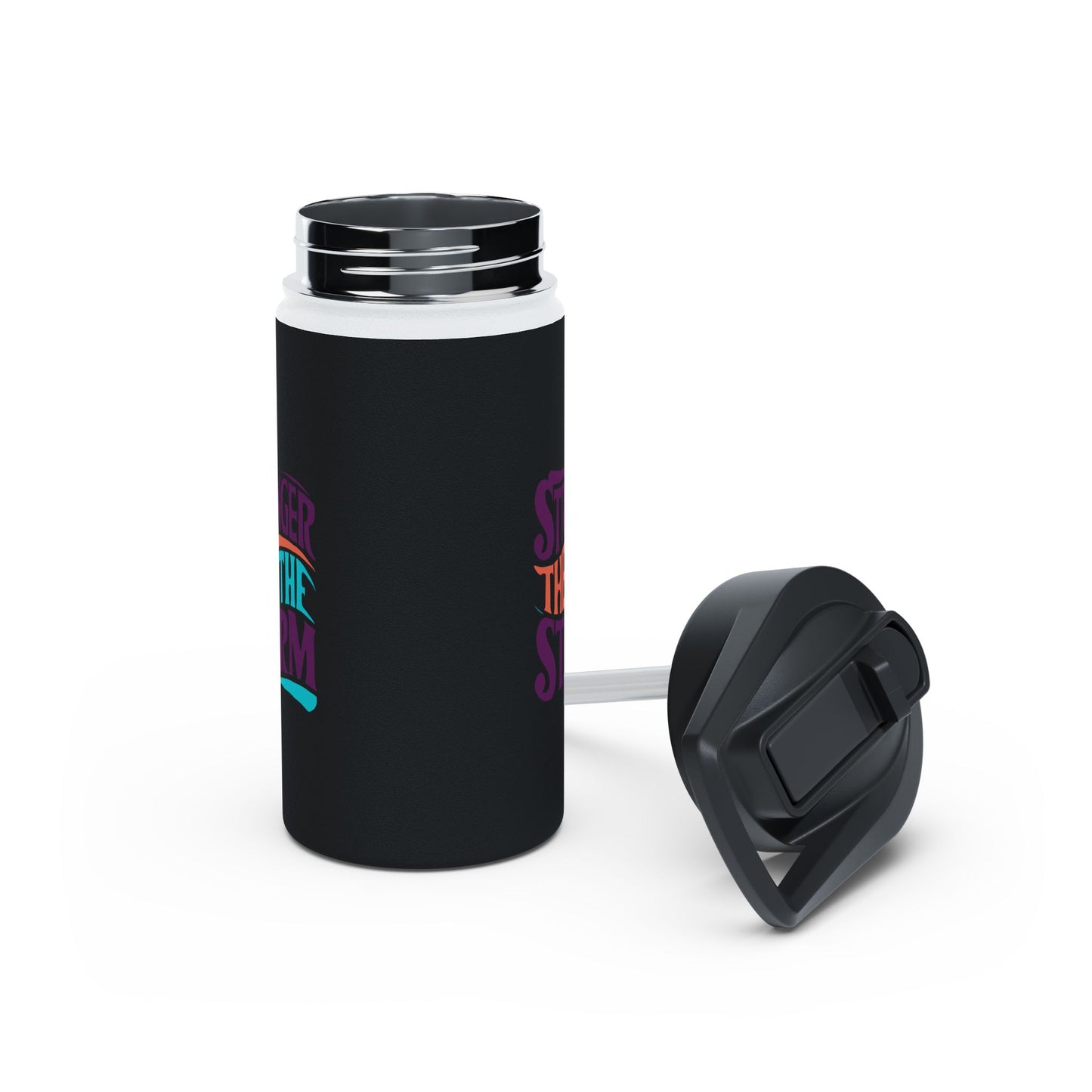Stronger Stainless Steel Water Bottle, Standard Lid