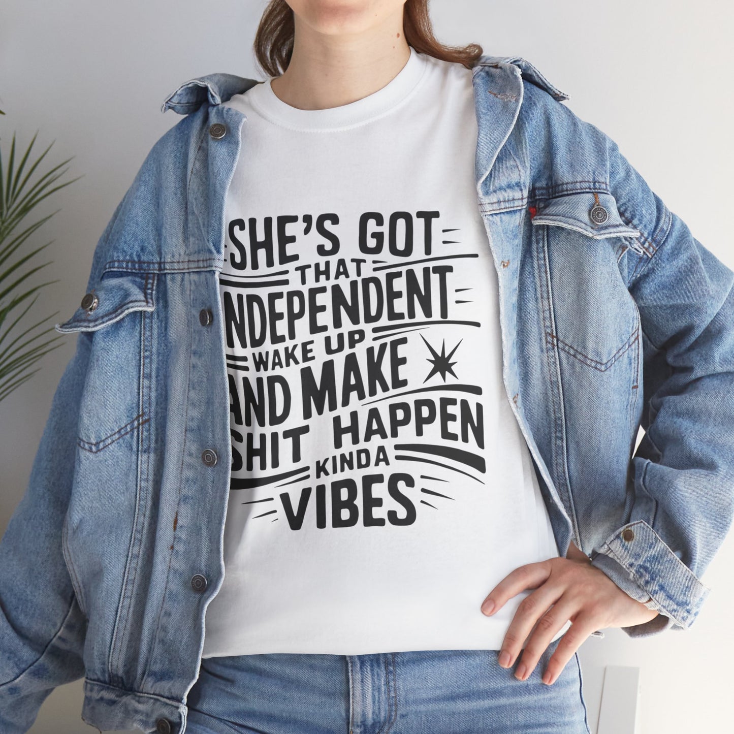 She's Got Independent T-Shirt with Hearts