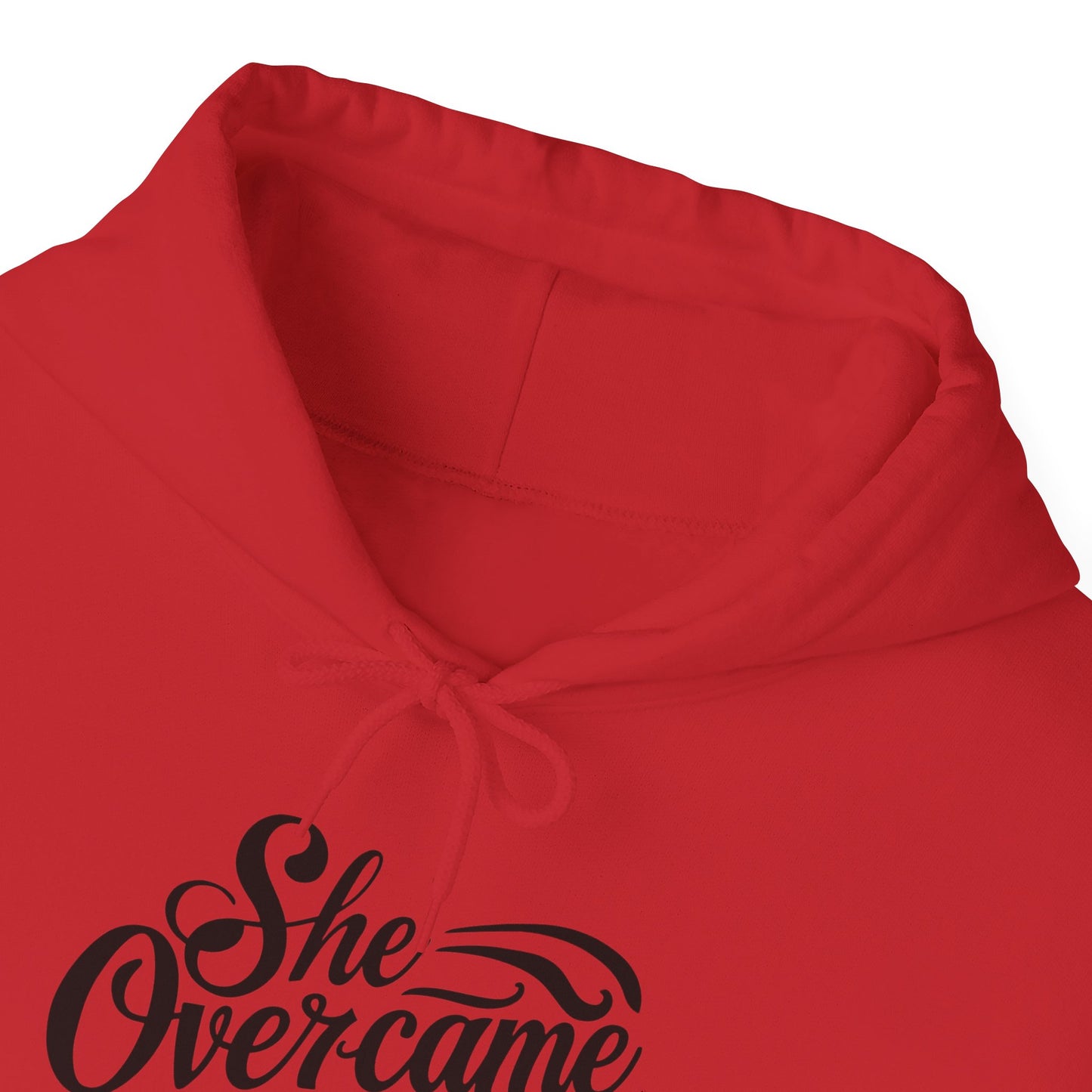 She Overcame Unisex Heavy Blend™ Hooded Sweatshirt