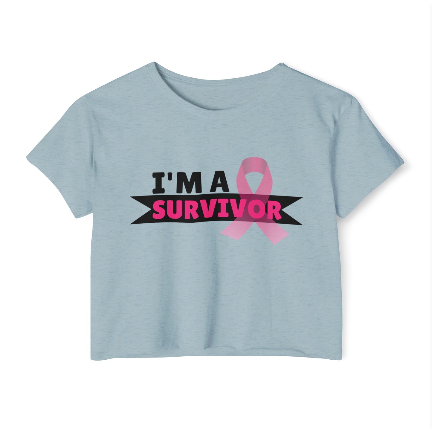 I'M A Survivor Women's Festival Crop Top