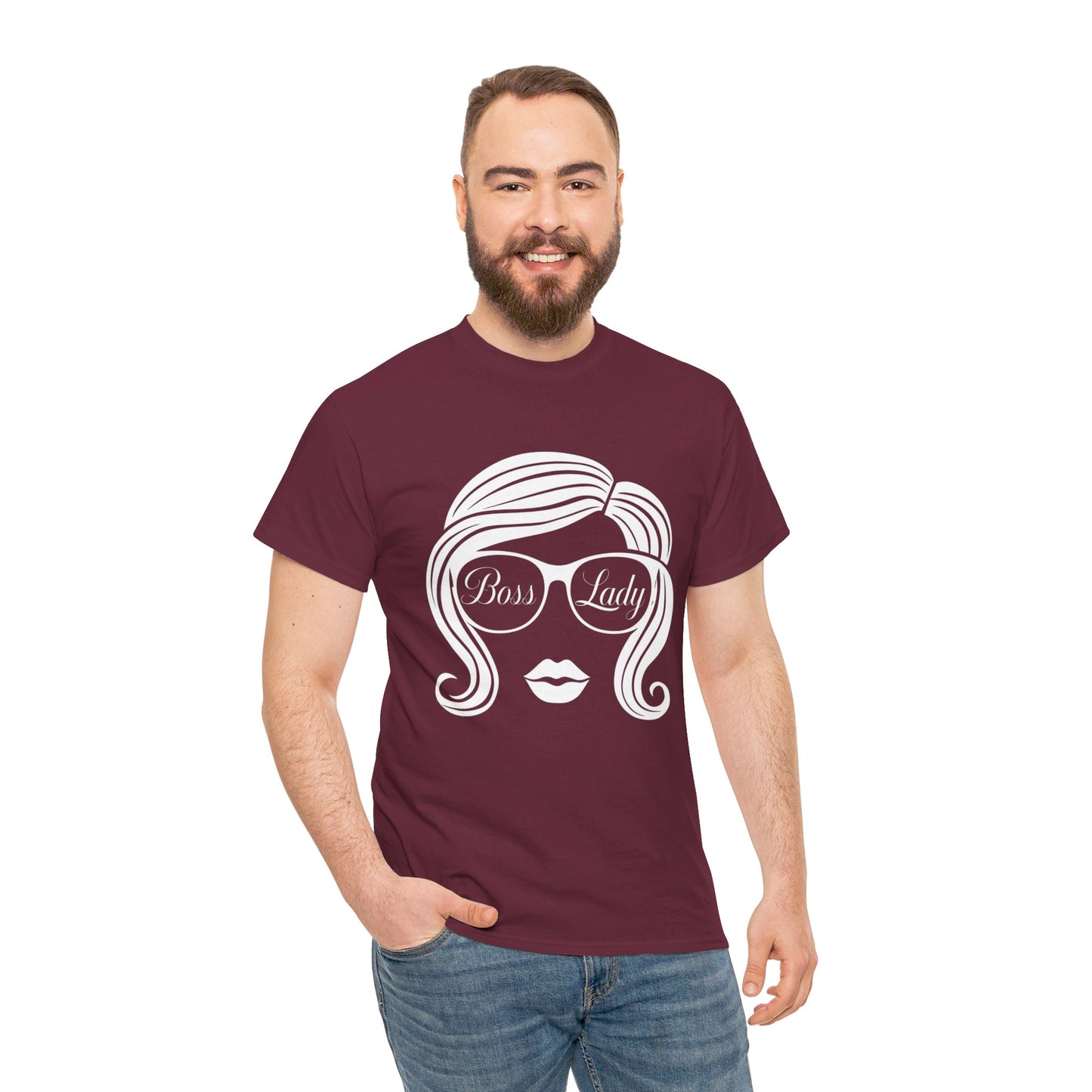 Boss Lady Women Heavy Cotton Tee