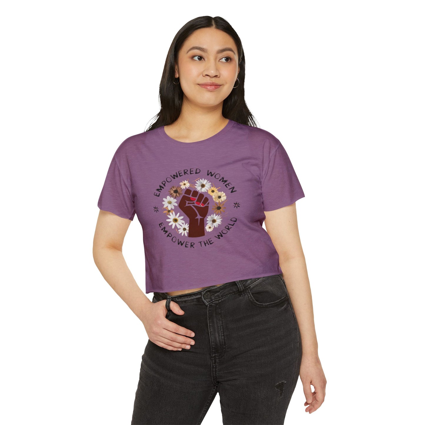 Empowered Women Women's Festival Crop Top