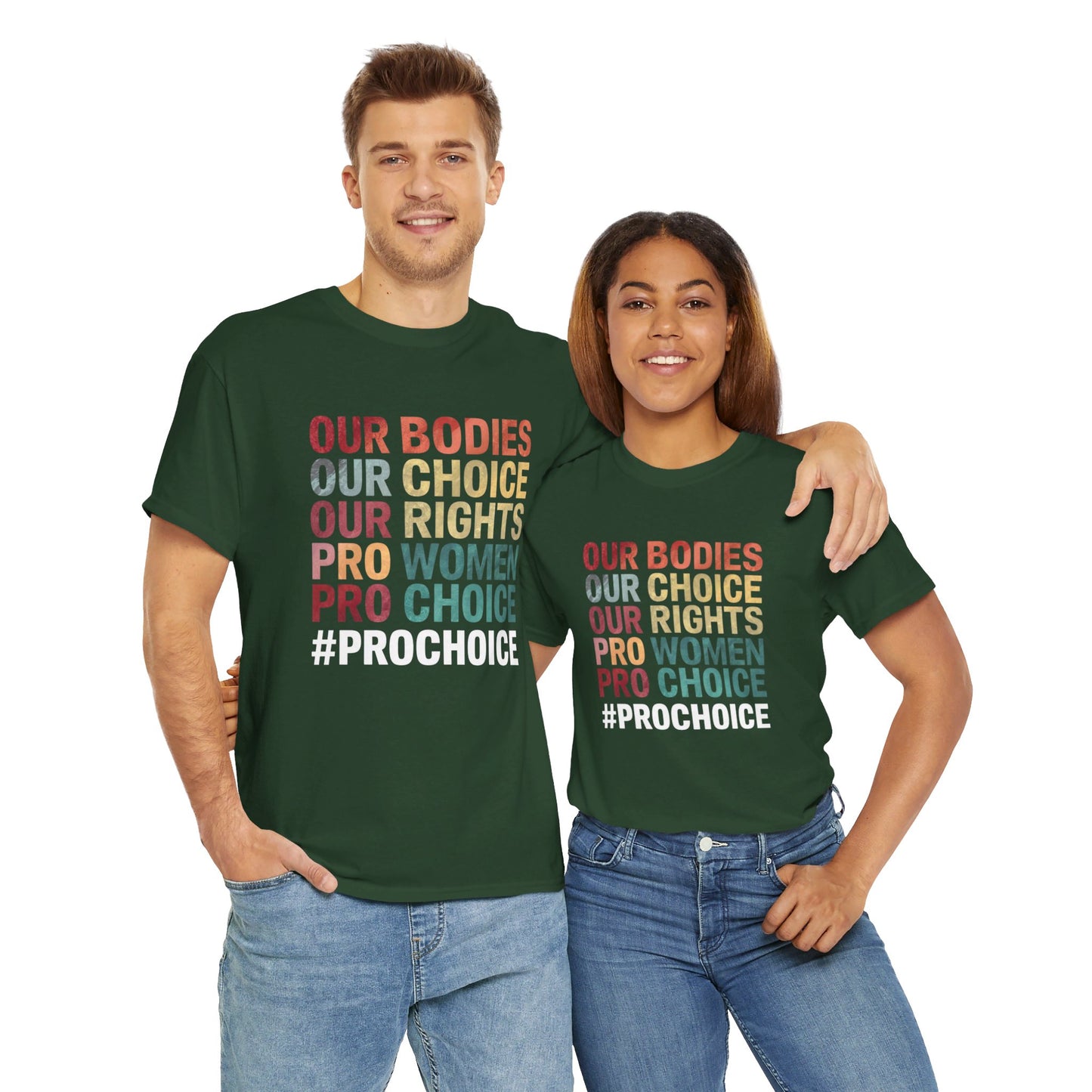 Our Bodies Women Heavy Cotton Tee