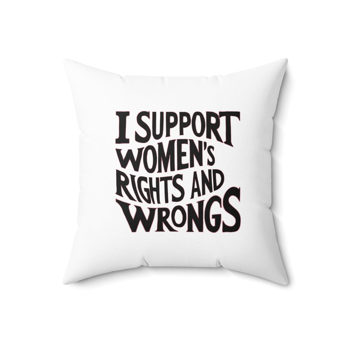 I Support Spun Polyester Square Pillow
