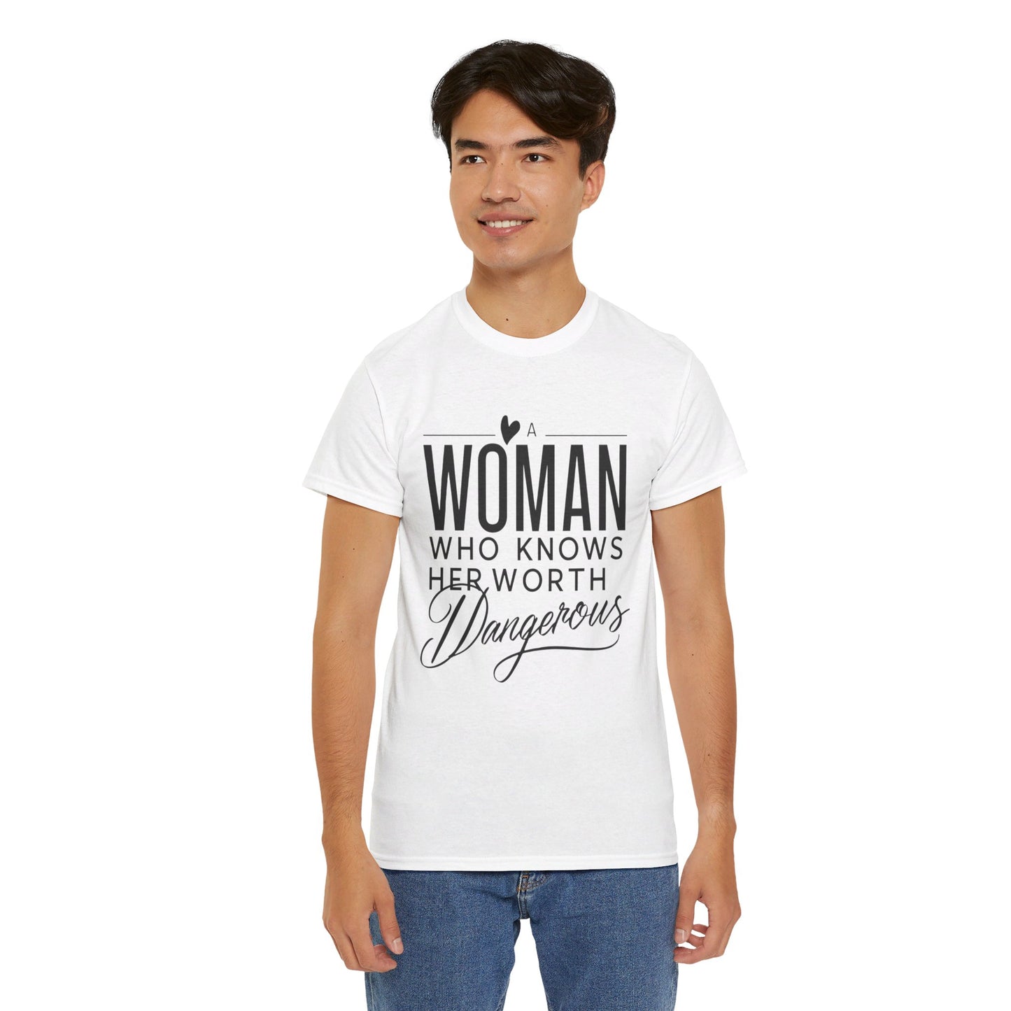 A Woman Heavy Cotton Tee