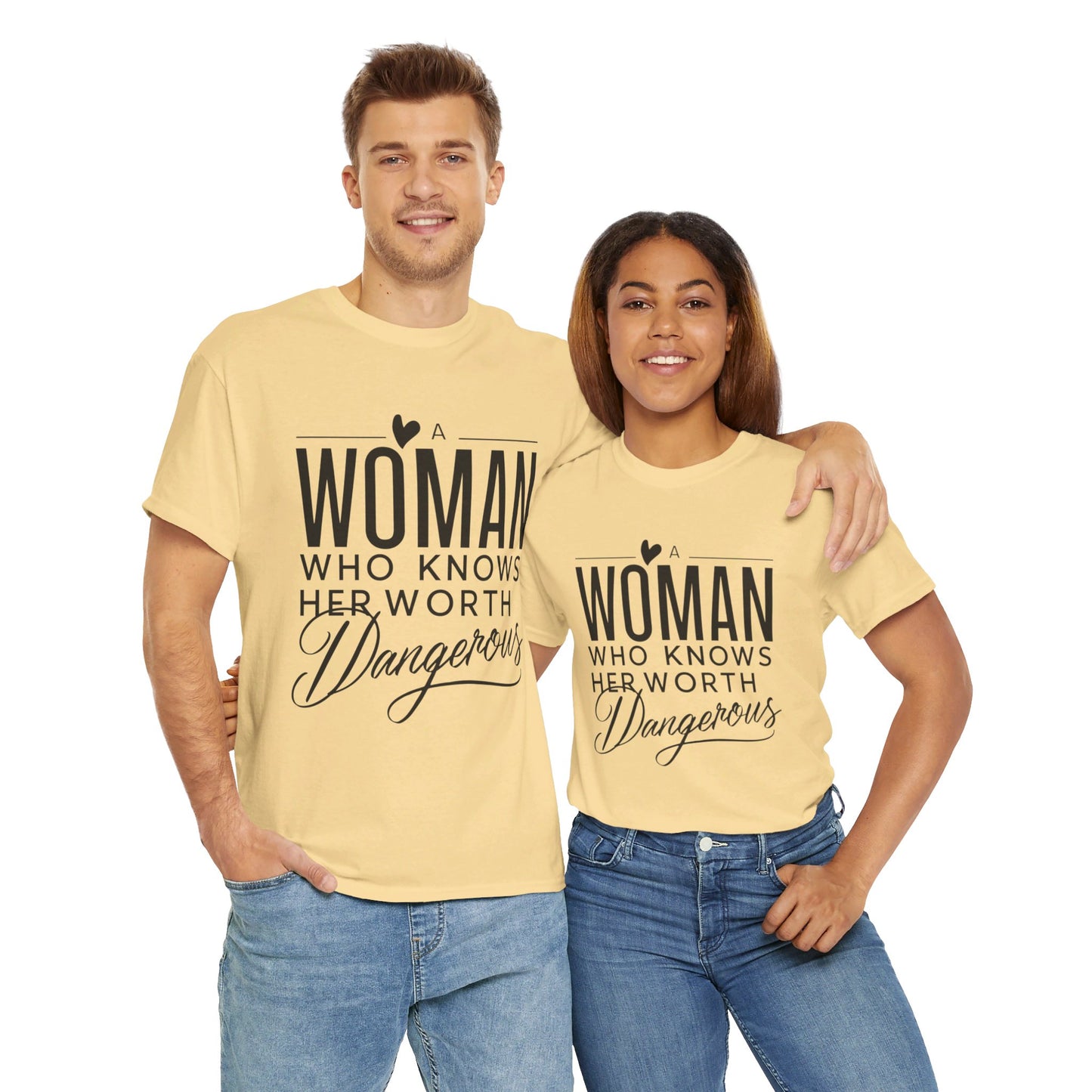 A Woman Heavy Cotton Tee