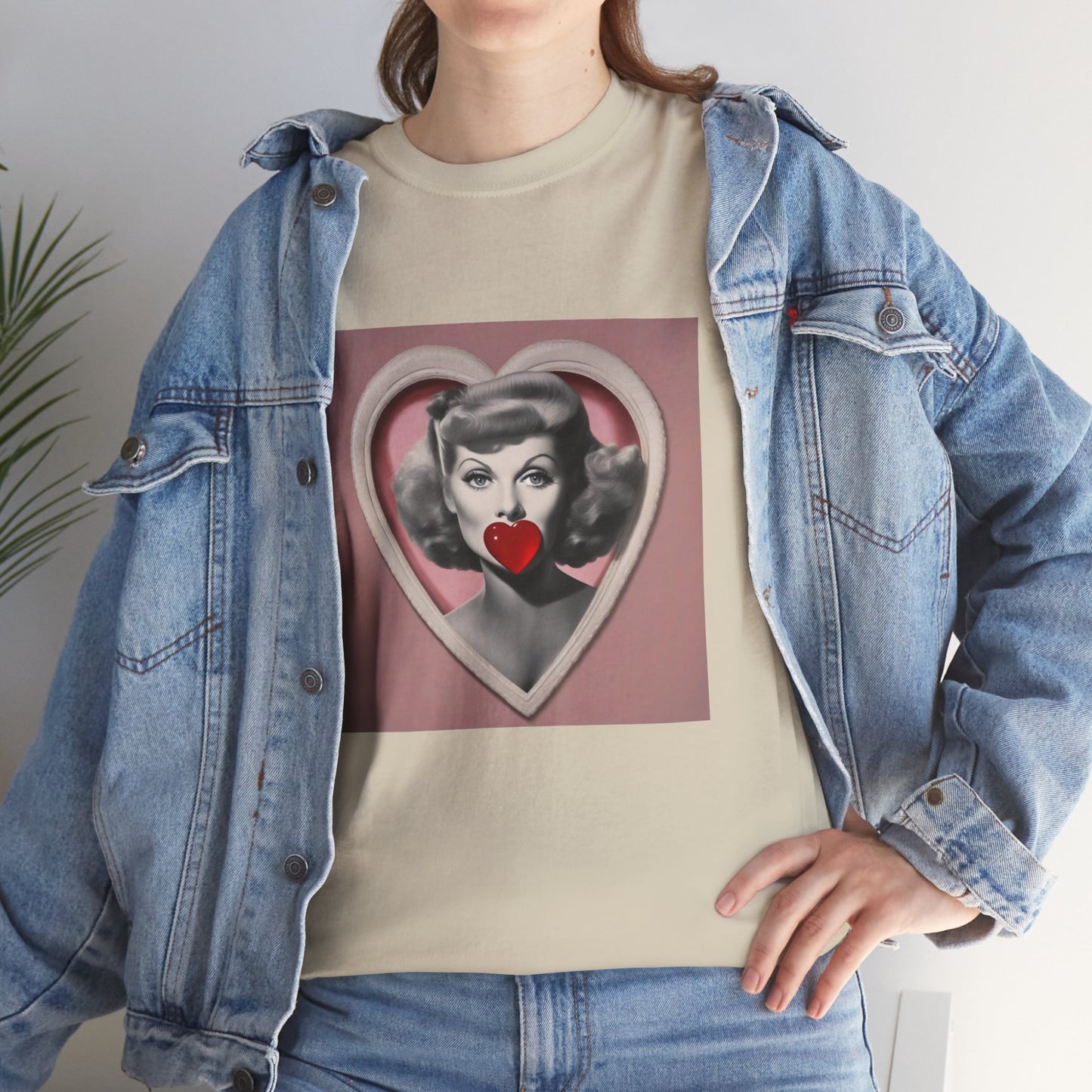Miley Cyrus T Shirt with Hearts