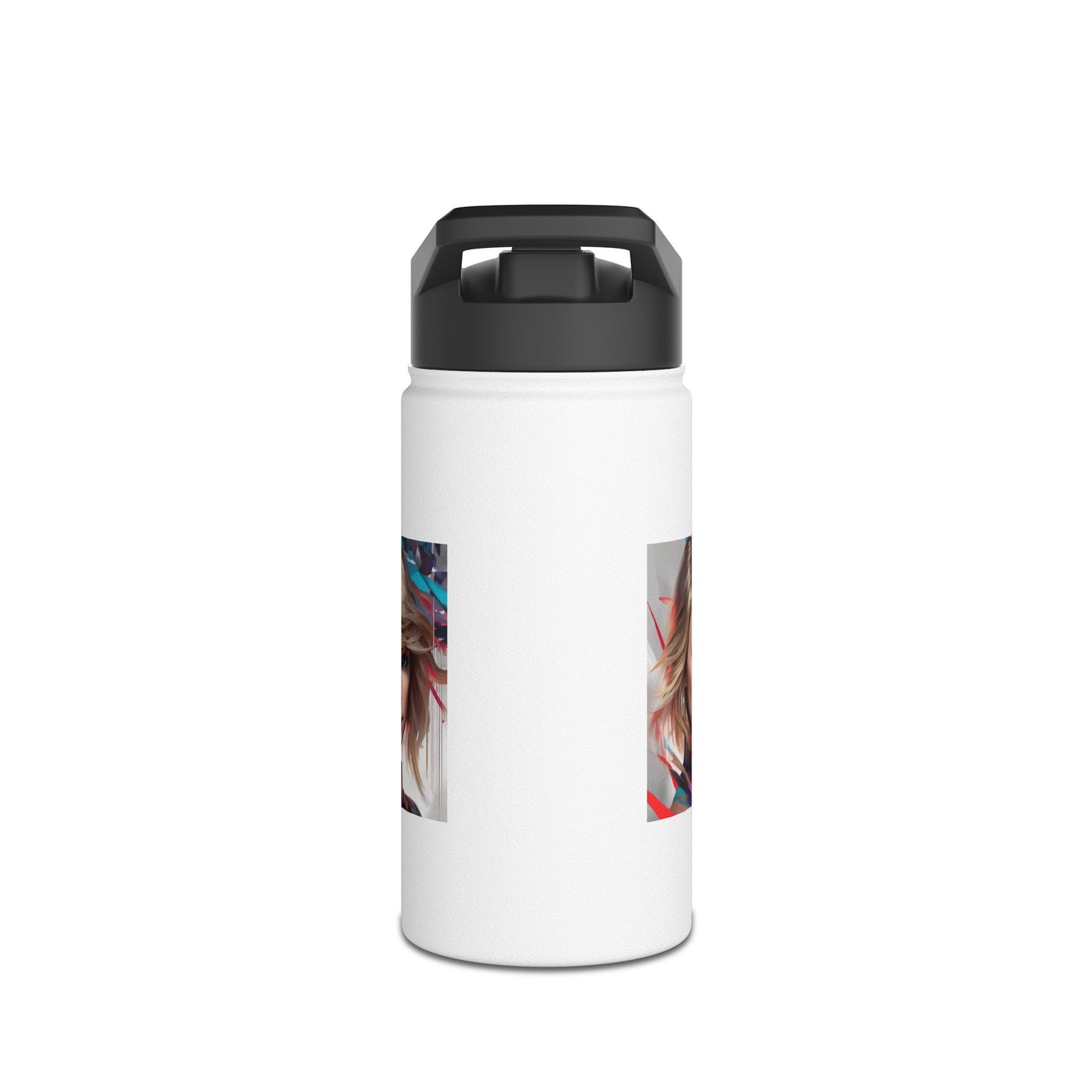 Women Stainless Steel Water Bottle, Standard Lid