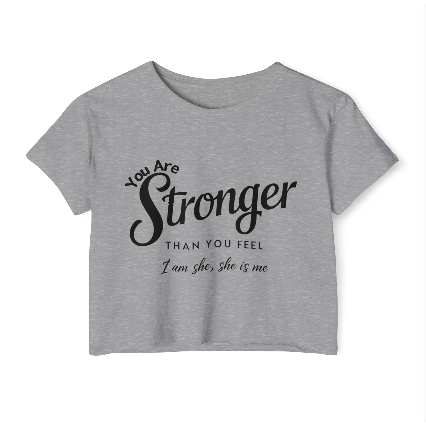 You Are Women's Festival Crop Top