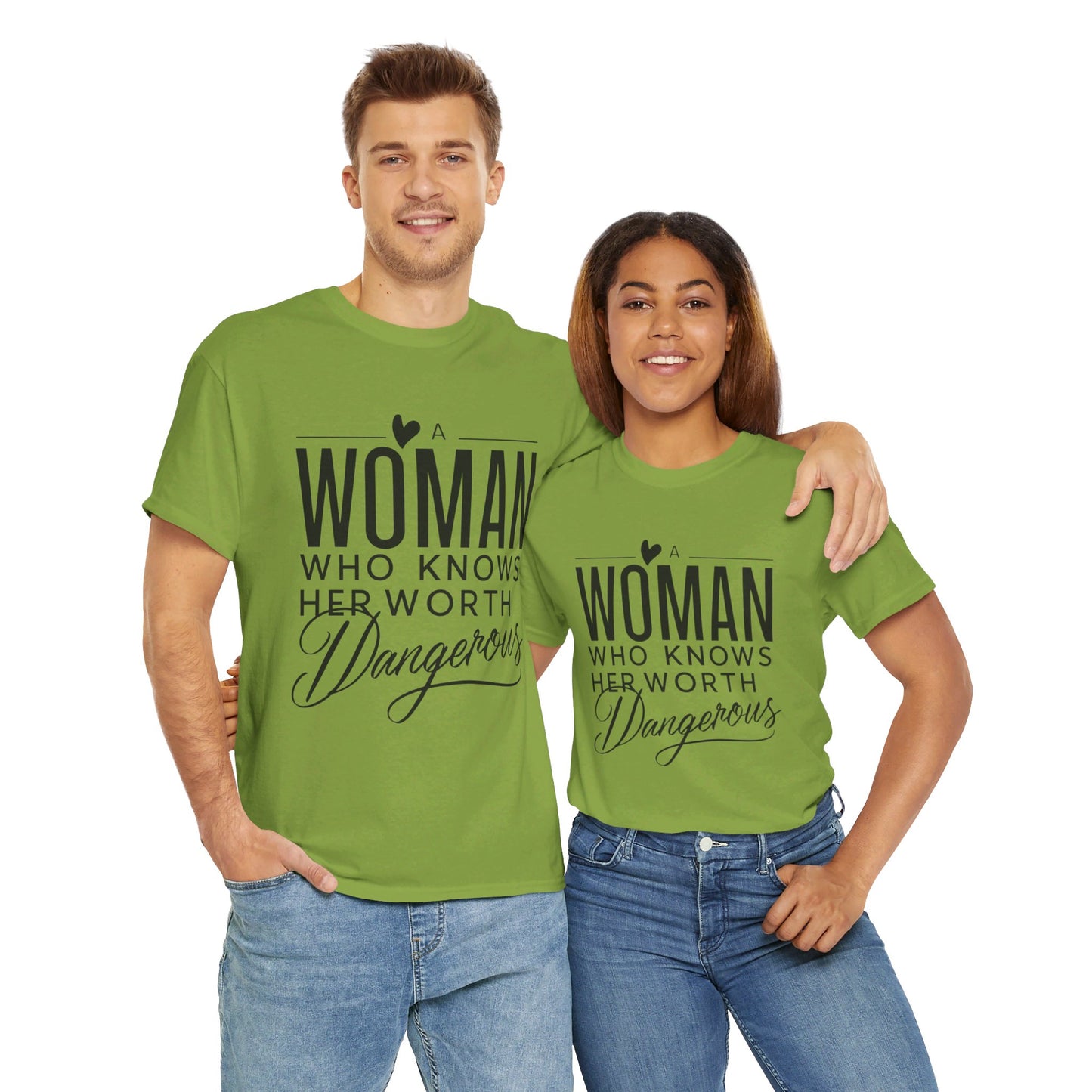 A Woman Heavy Cotton Tee