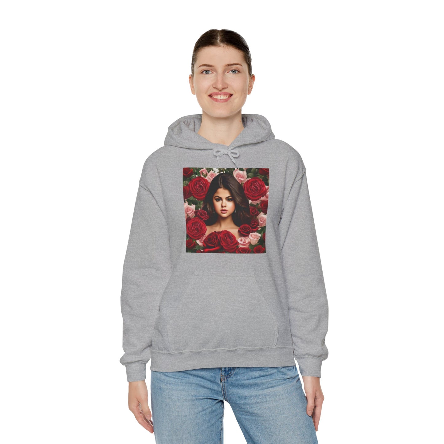 Selena Gomez Printed Unisex Heavy Blend™ Hooded Sweatshirt