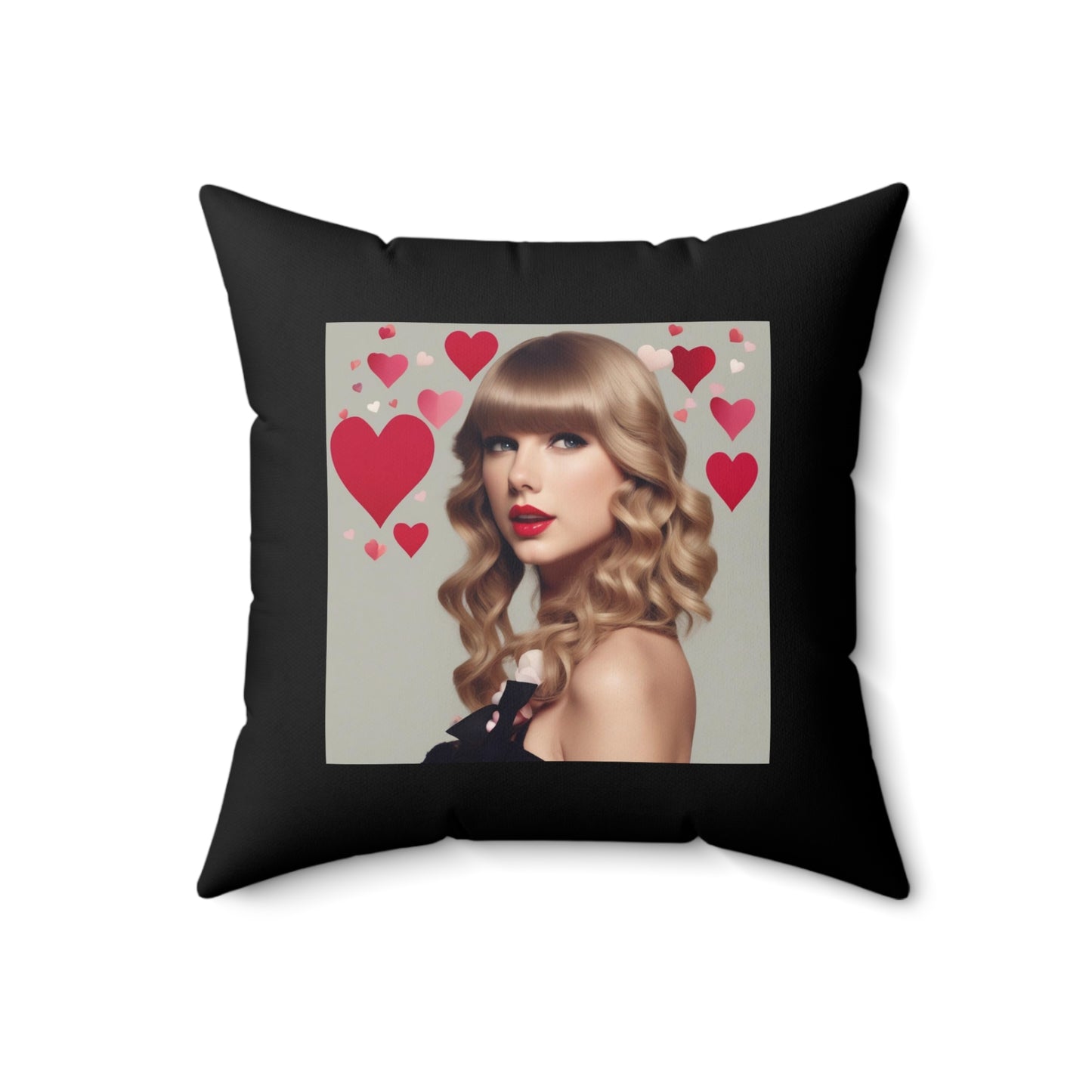 Women Spun Polyester Square Pillow