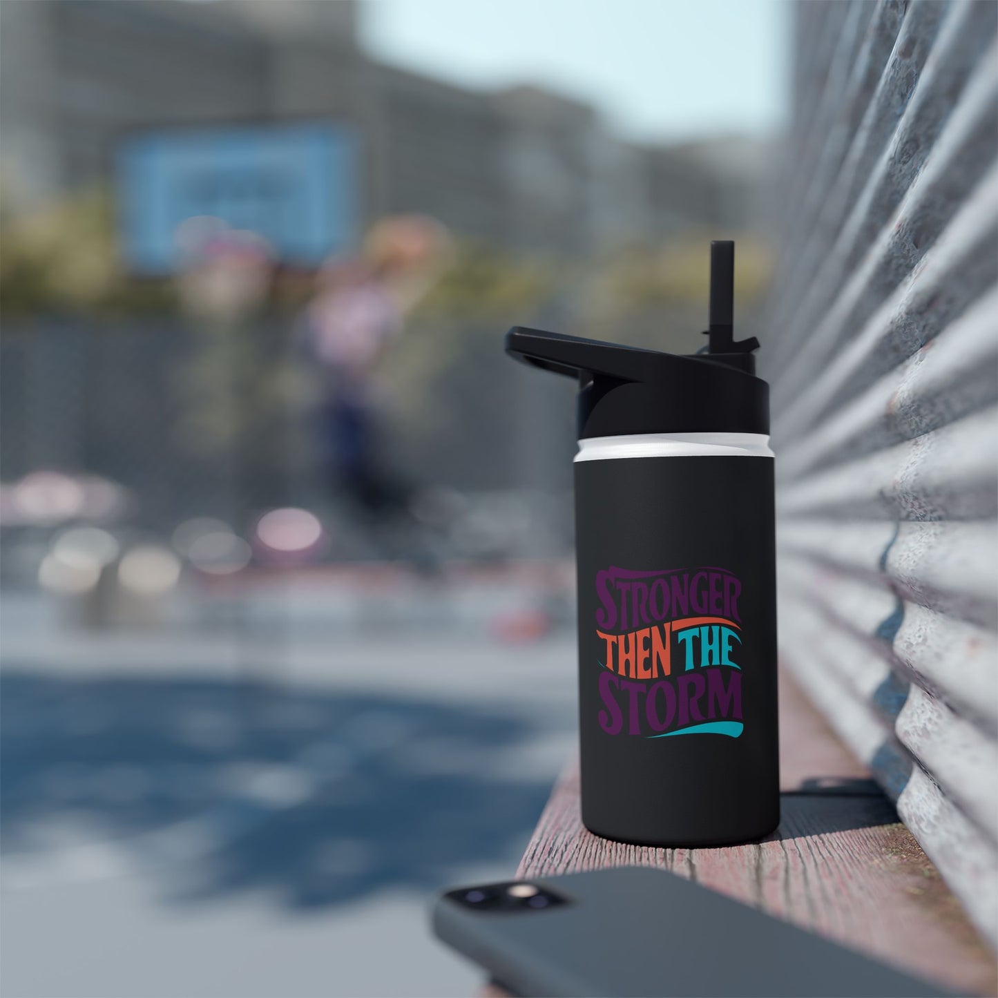 Stronger Stainless Steel Water Bottle, Standard Lid
