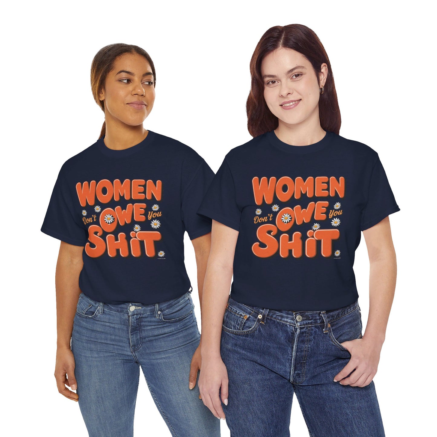 Women Don't Women Heavy Cotton Tee