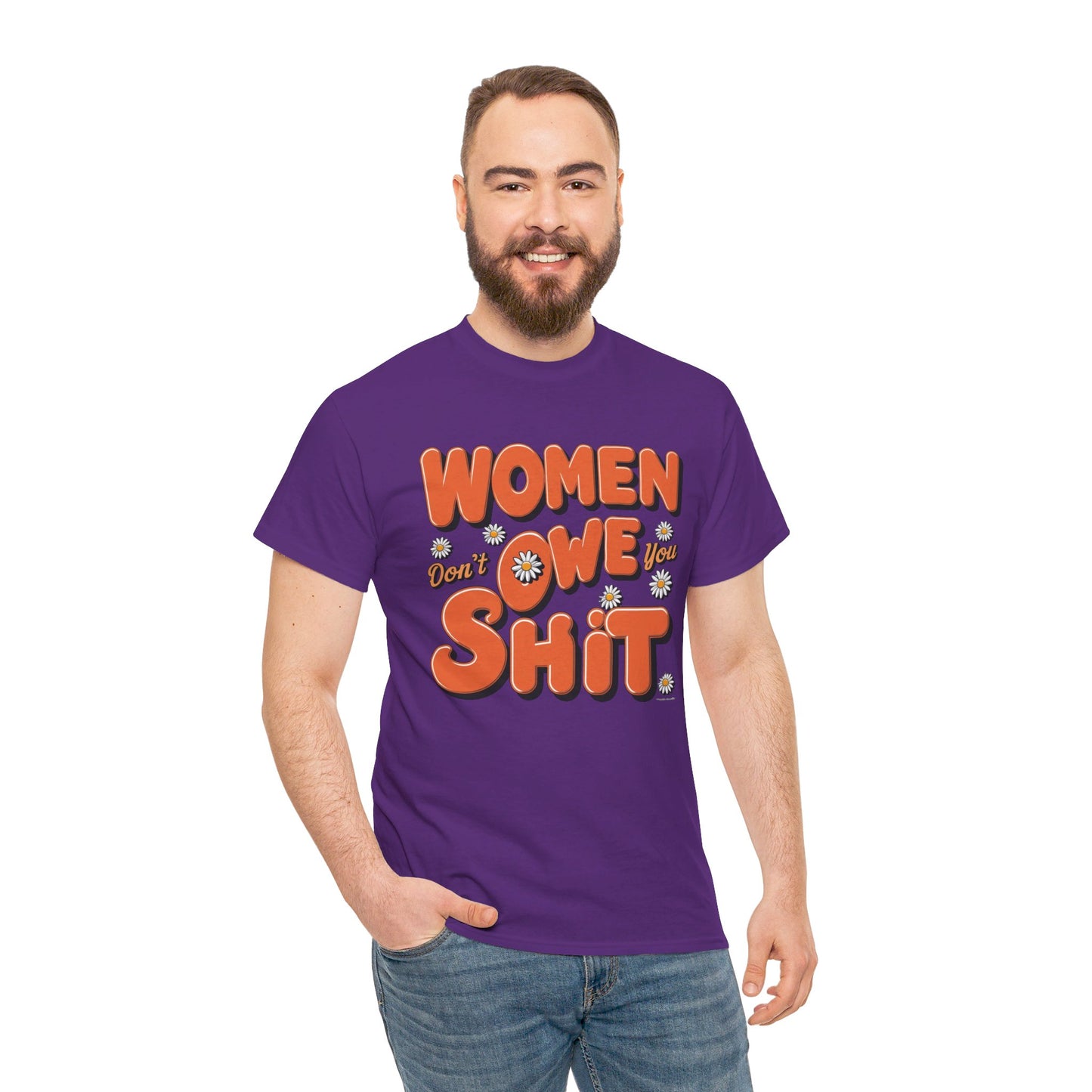 Women Don't Women Heavy Cotton Tee
