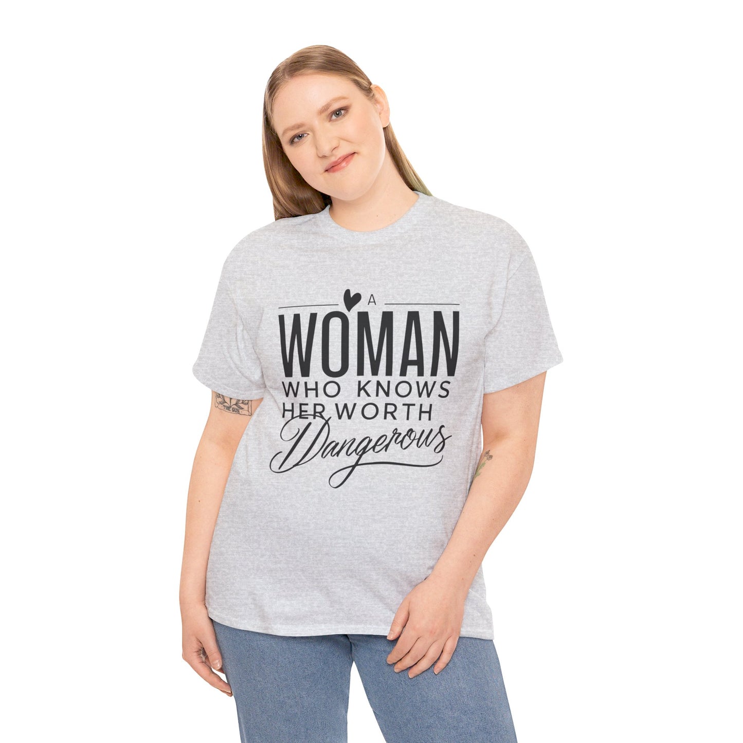 A Woman Heavy Cotton Tee