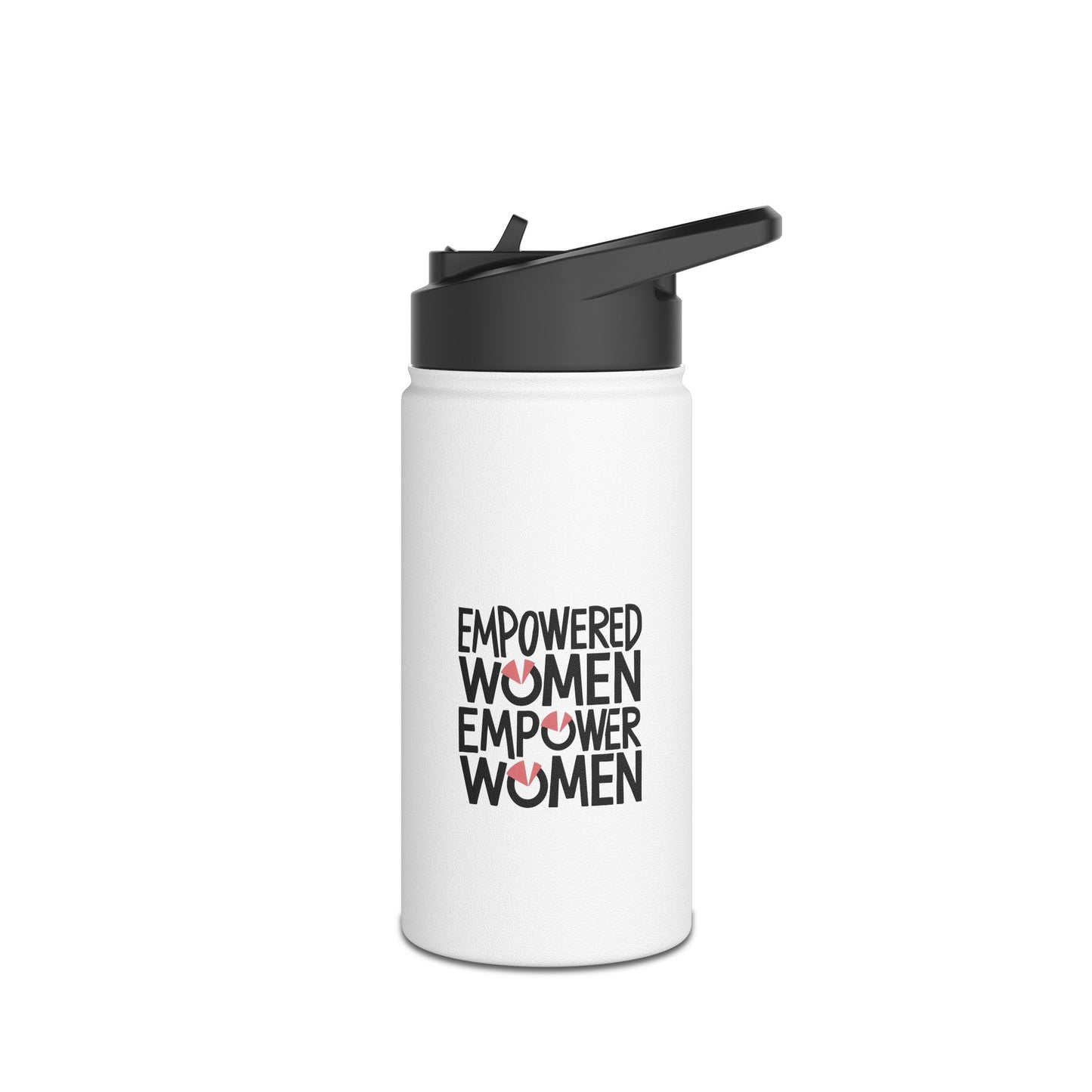 Empowered Women Stainless Steel Water Bottle, Standard Lid