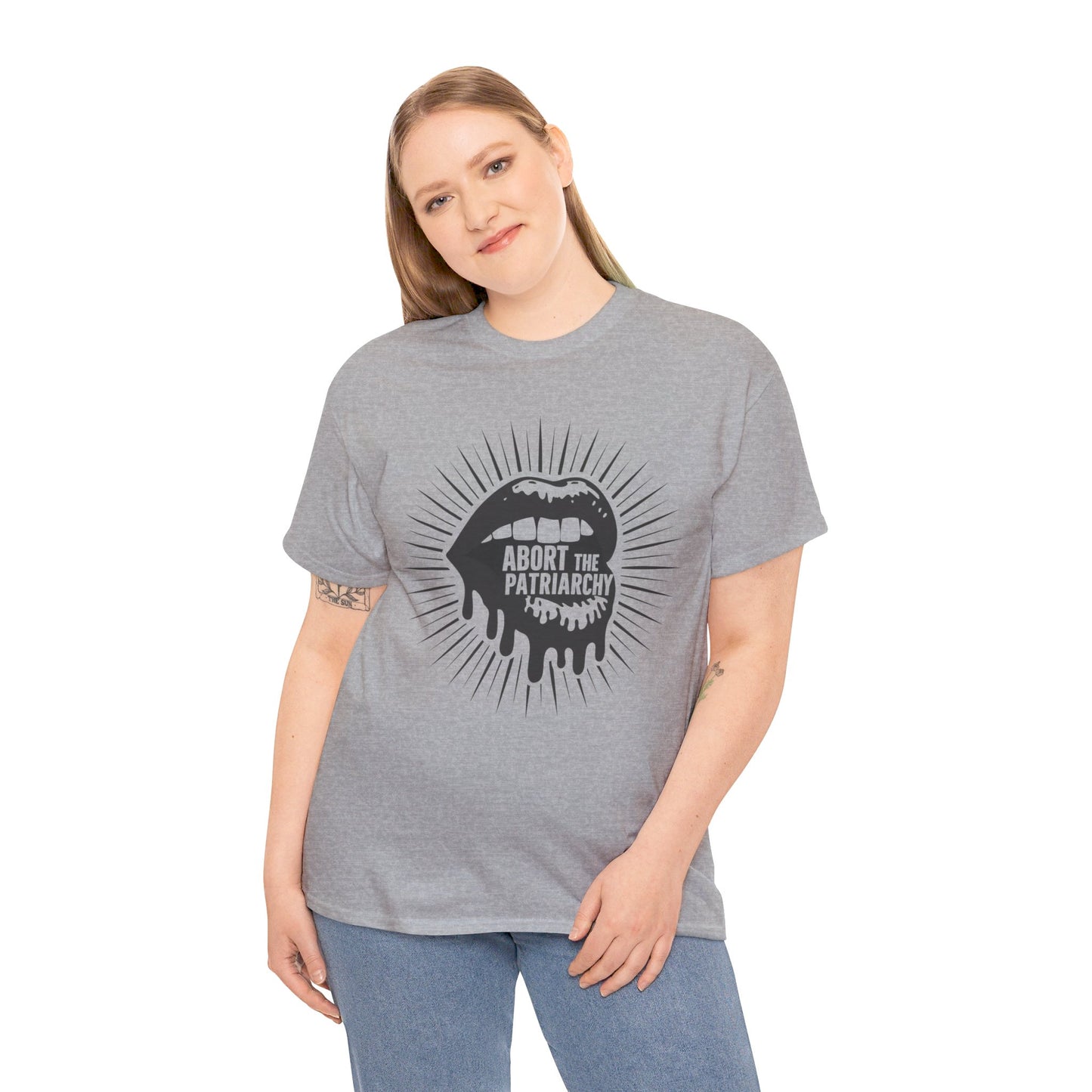 Abort The Women Heavy Cotton Tee