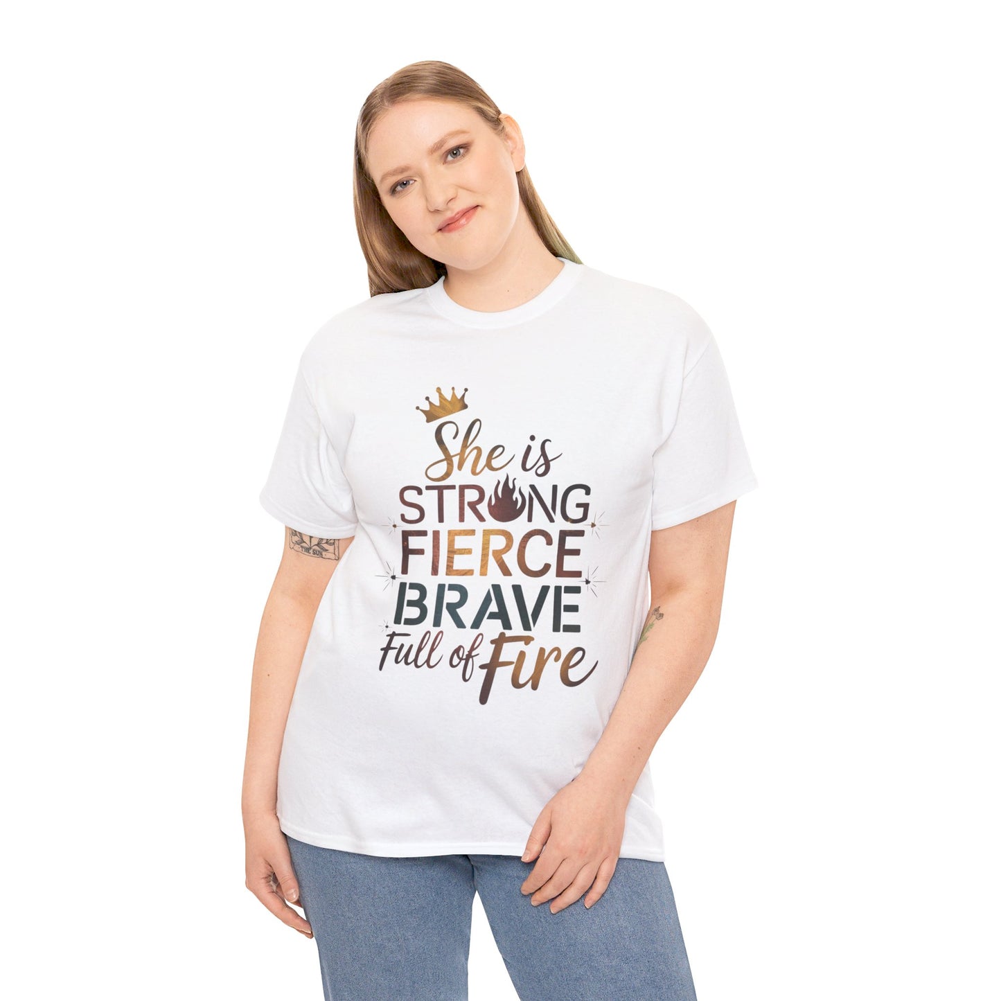 She Is Women Heavy Cotton Tee
