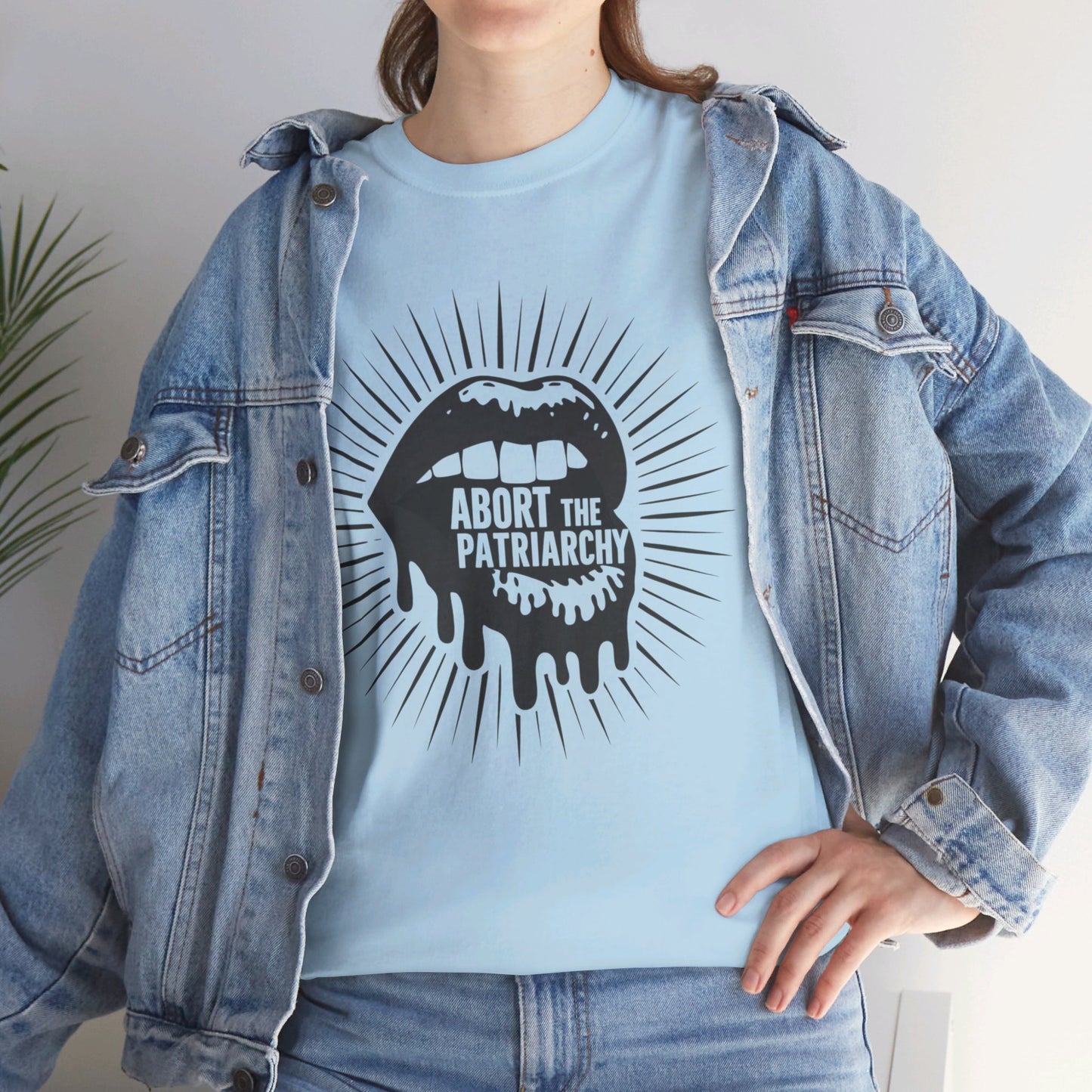 Abort The Women Heavy Cotton Tee