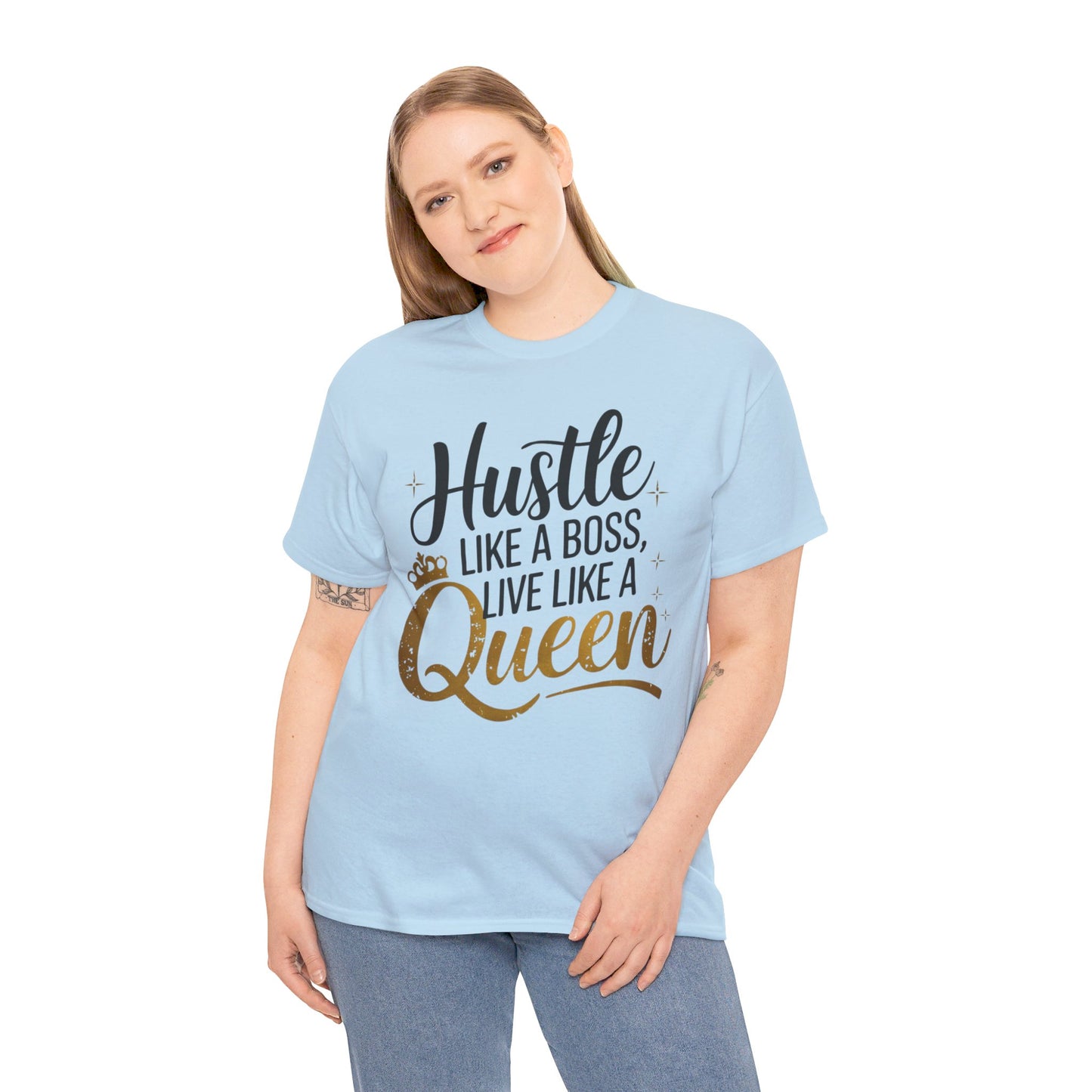 Hustle Women Heavy Cotton Tee