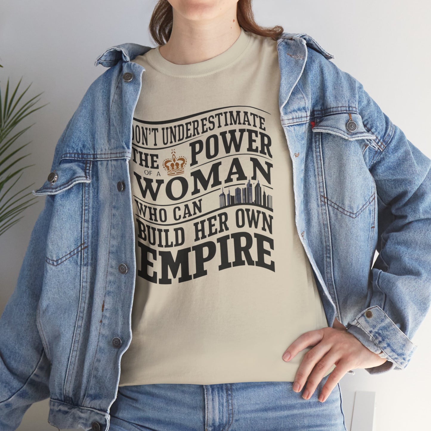 Don't Underestimate The Power Of Woman T Shirt with Hearts