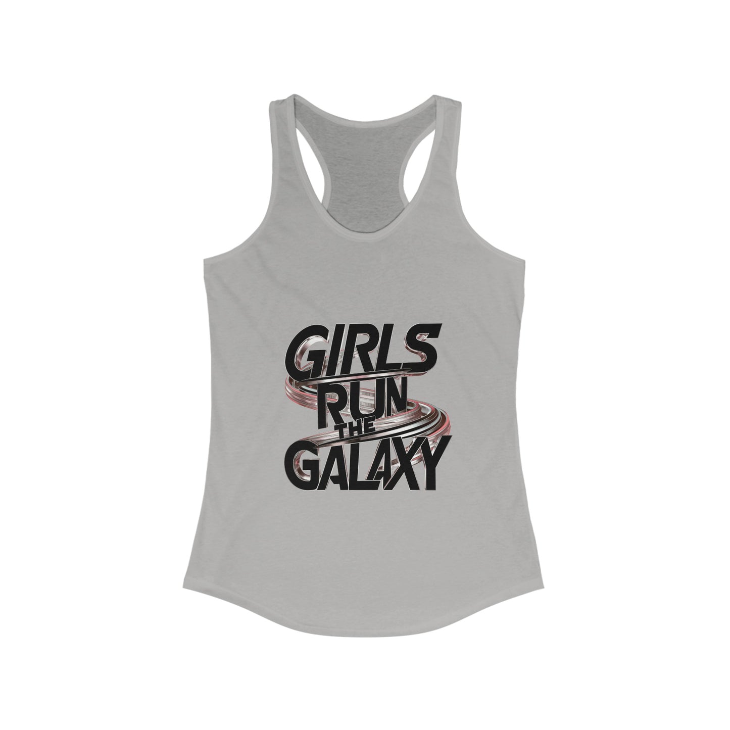 Girl Run The Galaxy Women Tank Top