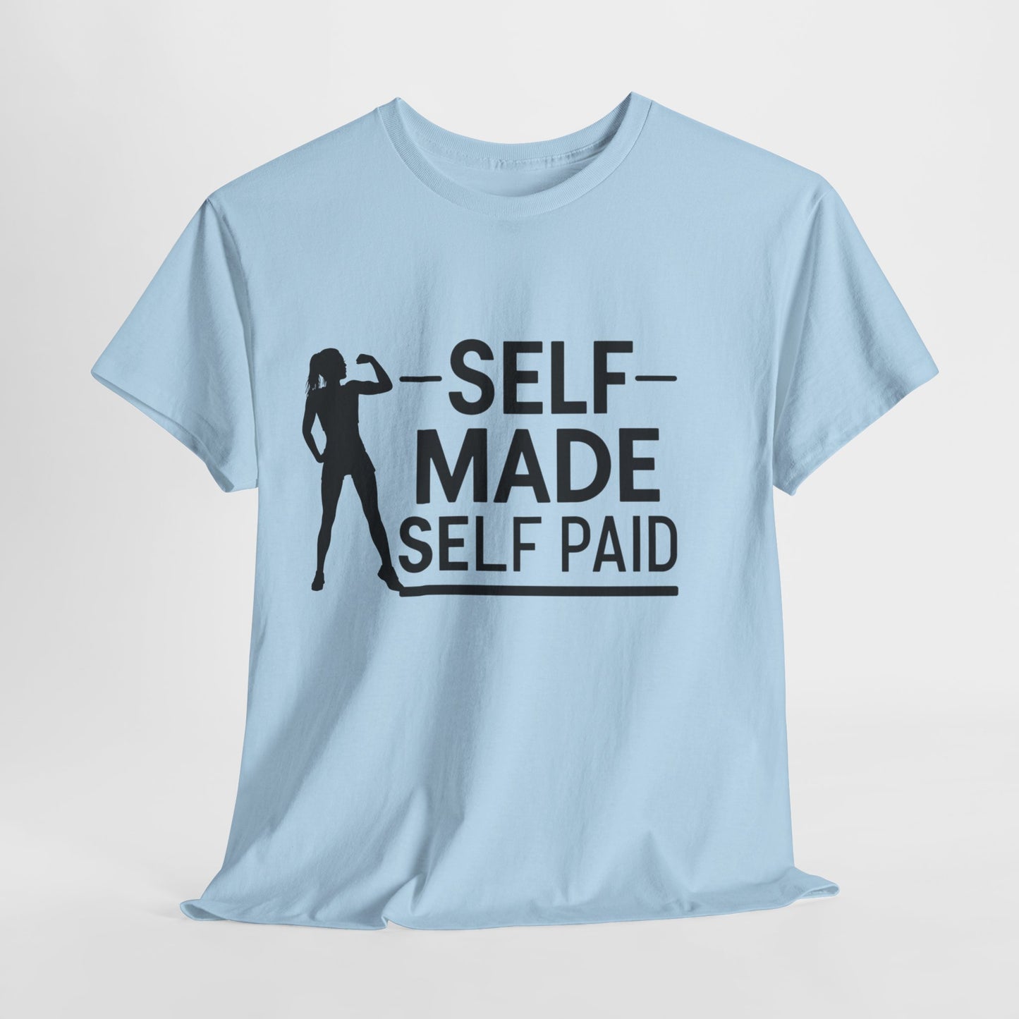 Self Made Printed T Shirt with Hearts