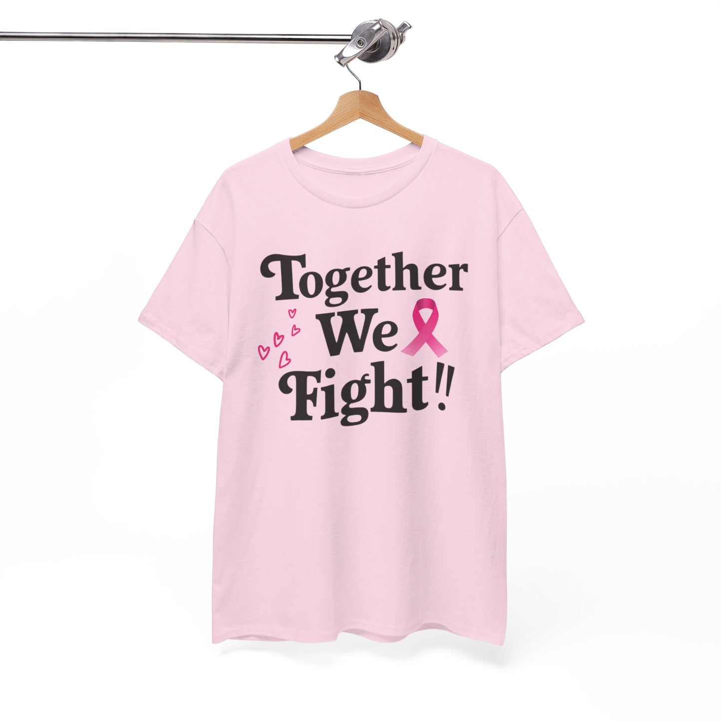 Together We Fight Unisex Heavy Cotton Tee