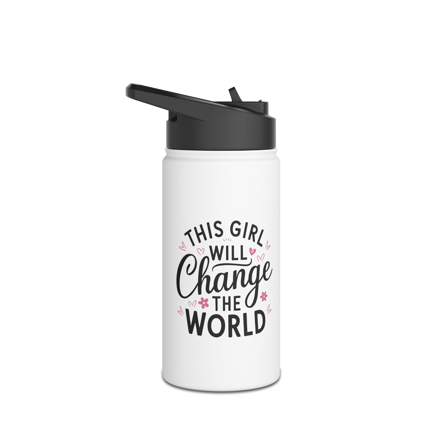 This Girl  Stainless Steel Water Bottle, Standard Lid