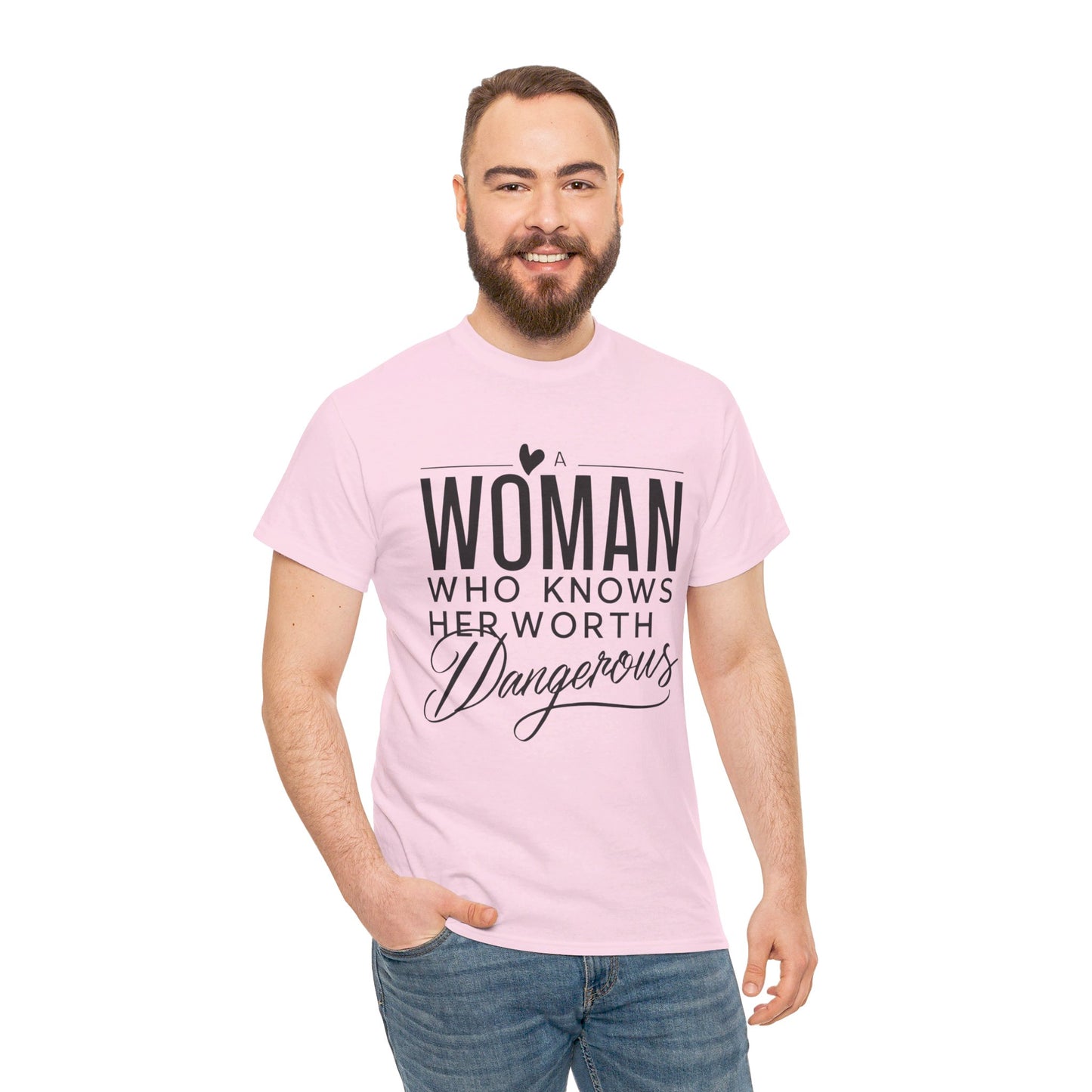 A Woman Heavy Cotton Tee