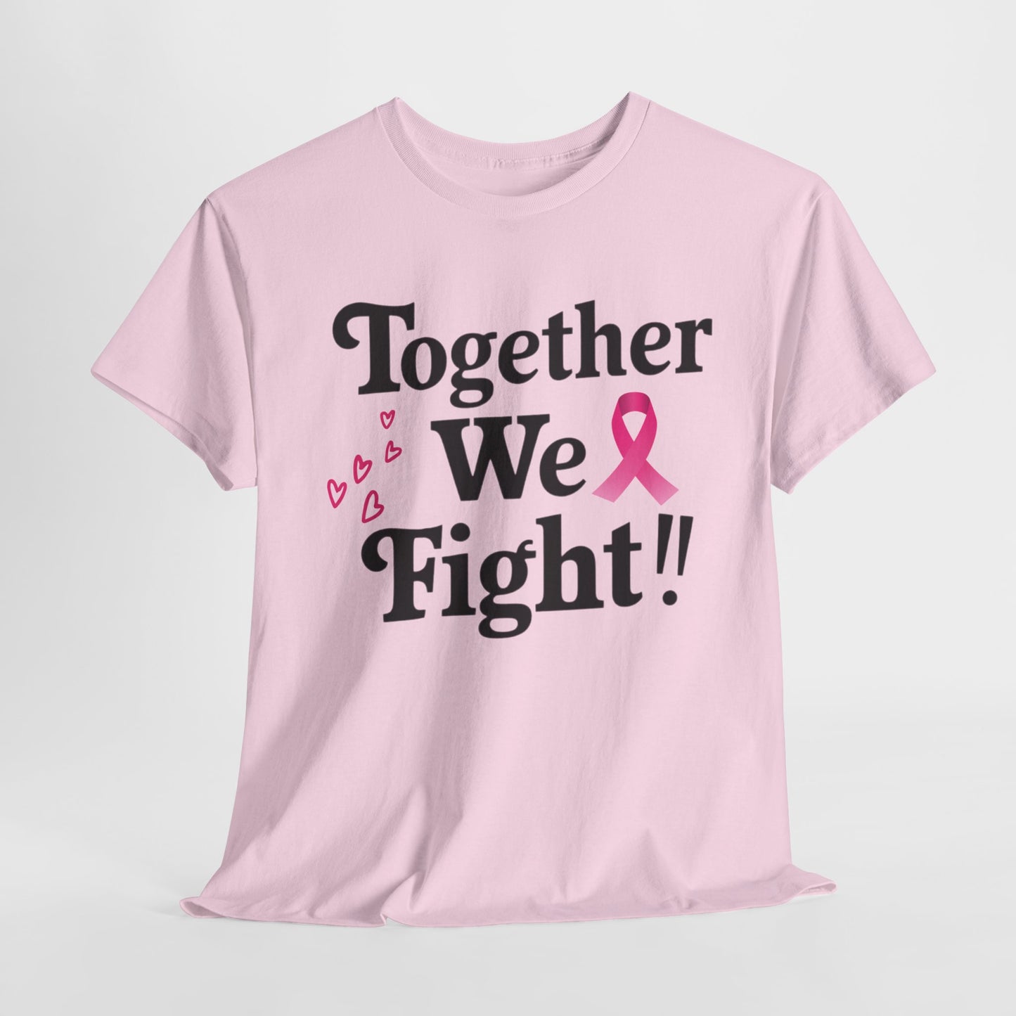 Together We Fight Unisex Heavy Cotton Tee