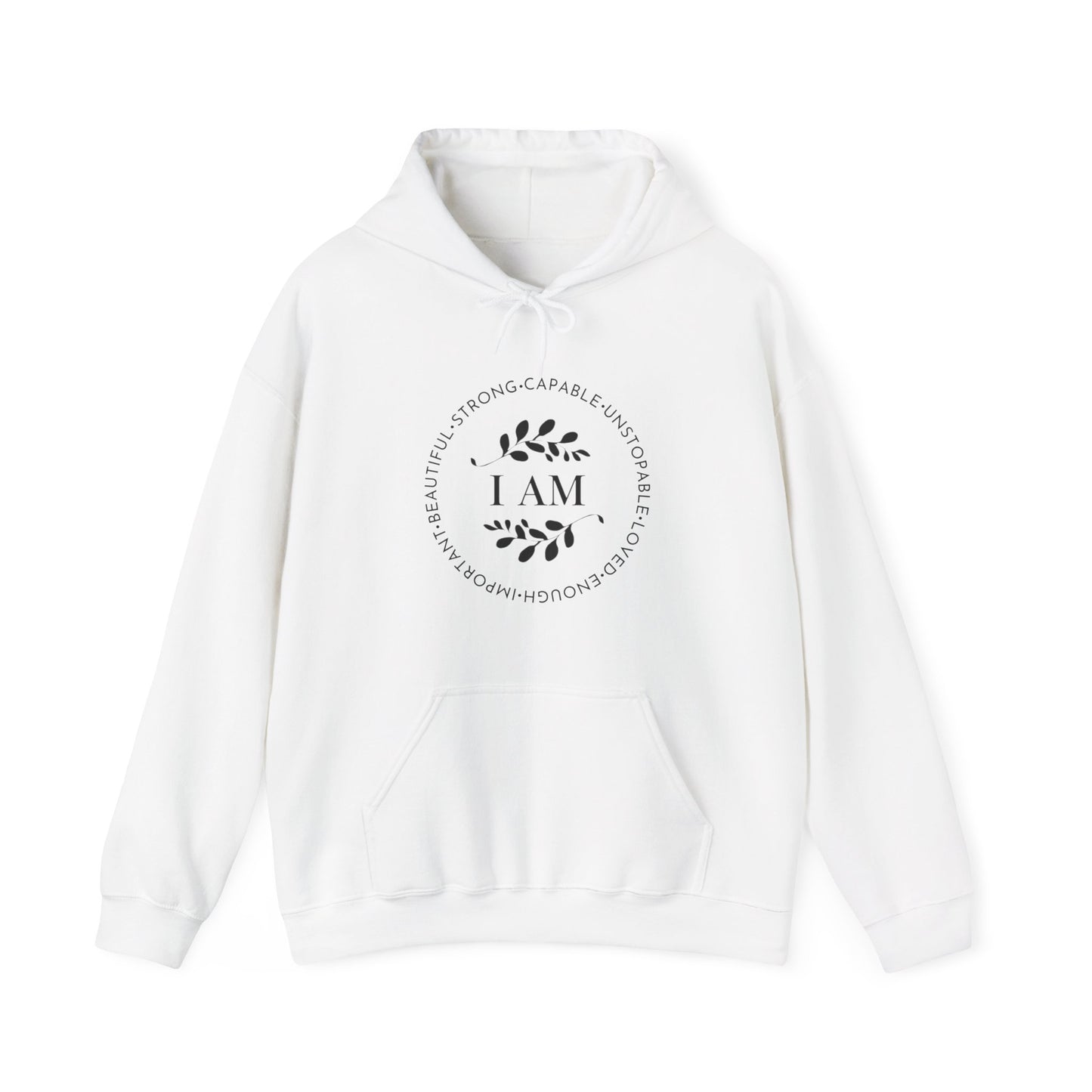 I AM Unisex Heavy Blend™ Hooded Sweatshirt