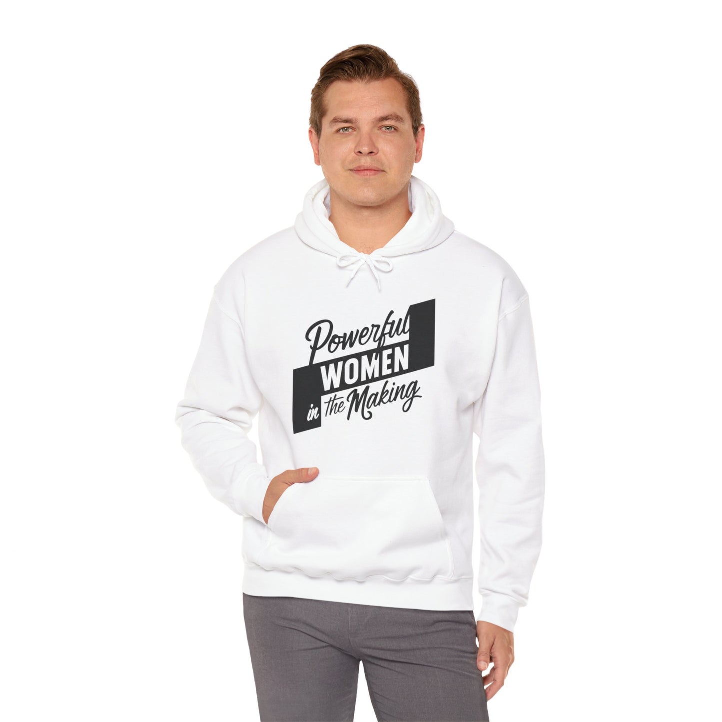 Powerful Women in the Making Unisex Heavy Blend™ Hooded Sweatshirt