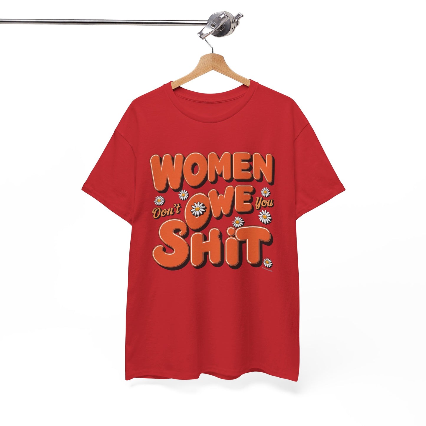 Women Don't Women Heavy Cotton Tee