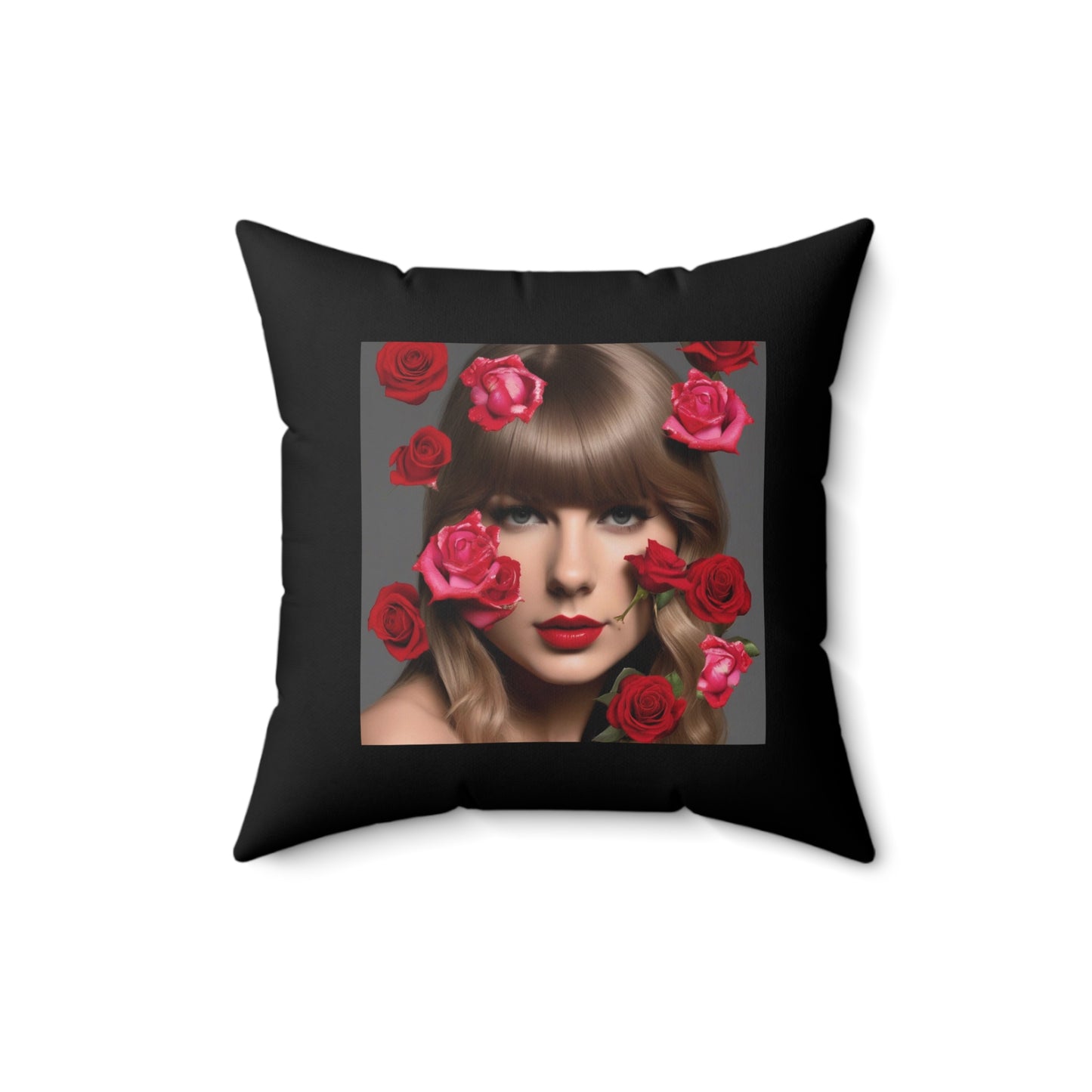 Women Spun Polyester Square Pillow