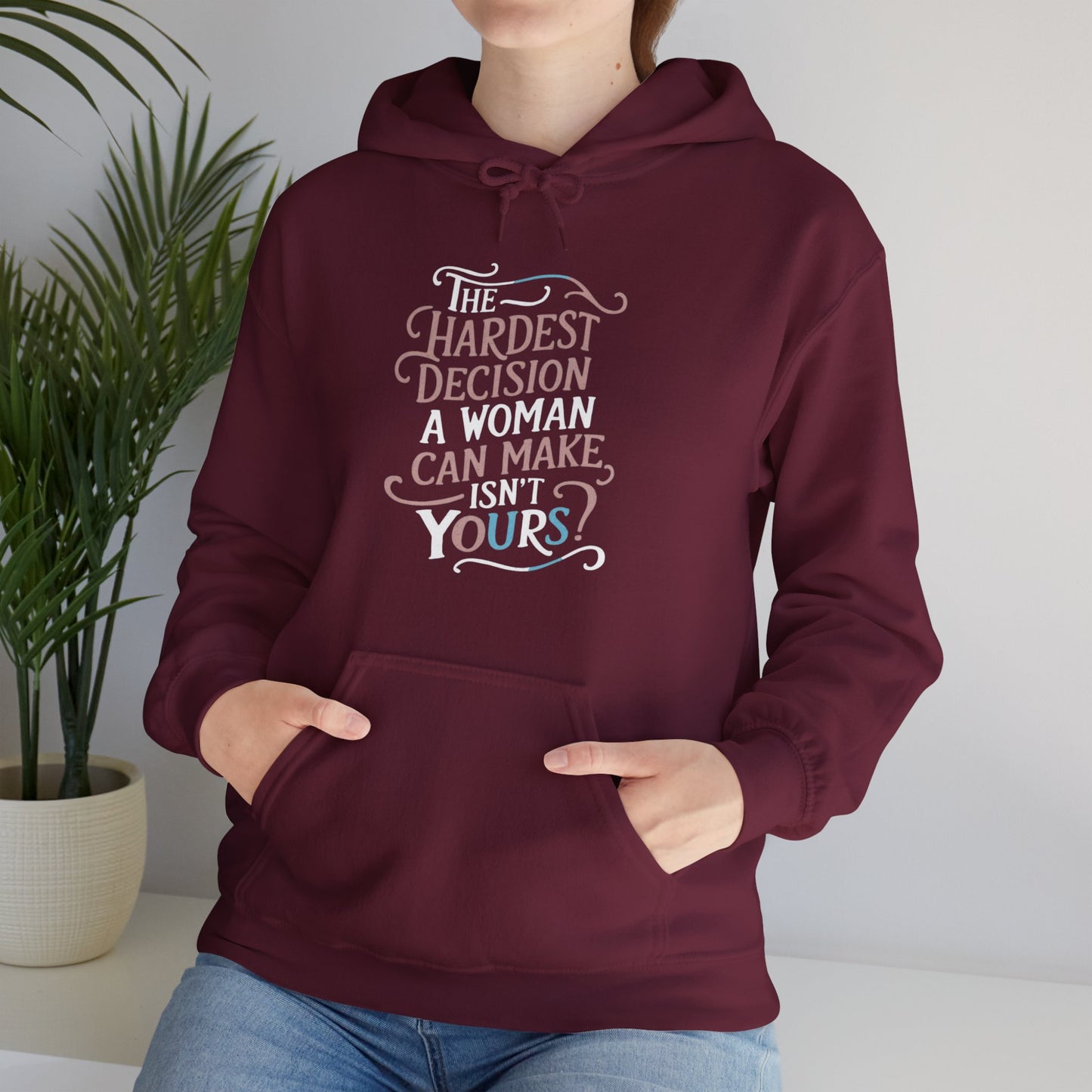 The Hardest Printed Unisex Heavy Blend™ Hooded Sweatshirt