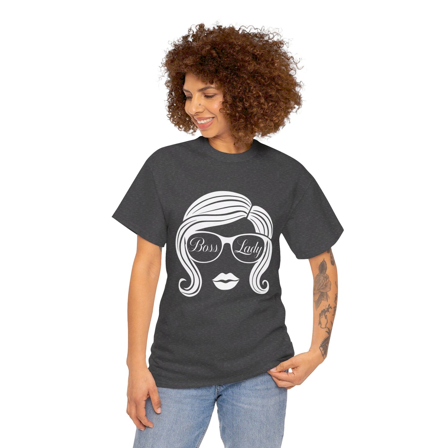 Boss Lady Women Heavy Cotton Tee