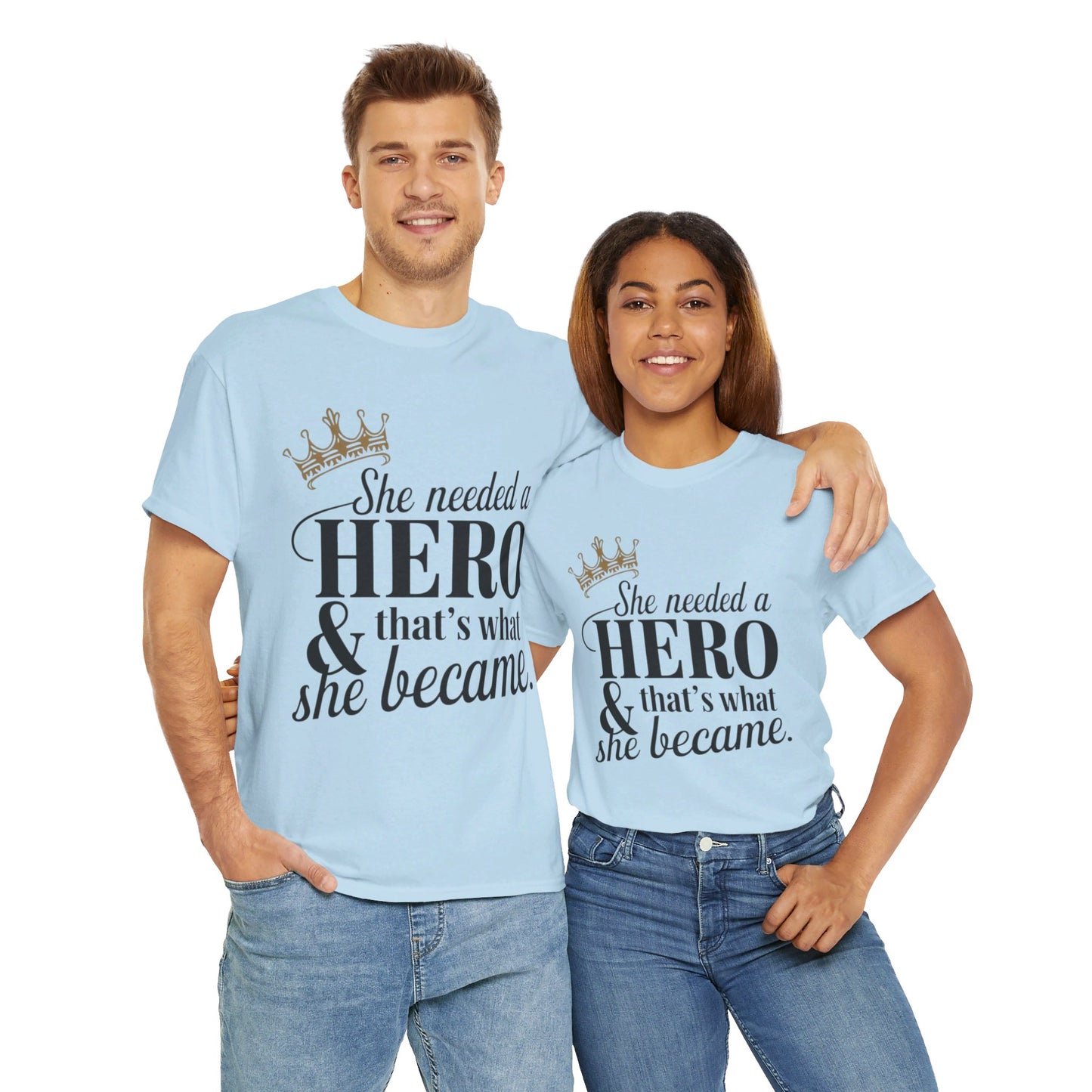 She Needed Women Heavy Cotton Tee