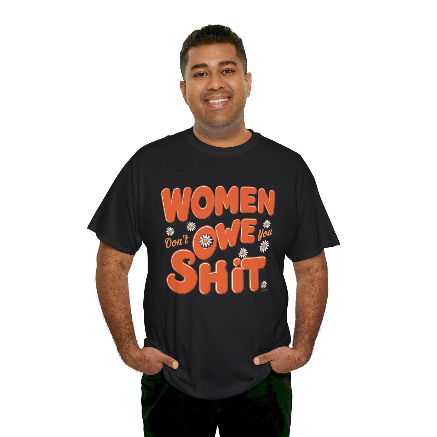 Women Don't Women Heavy Cotton Tee