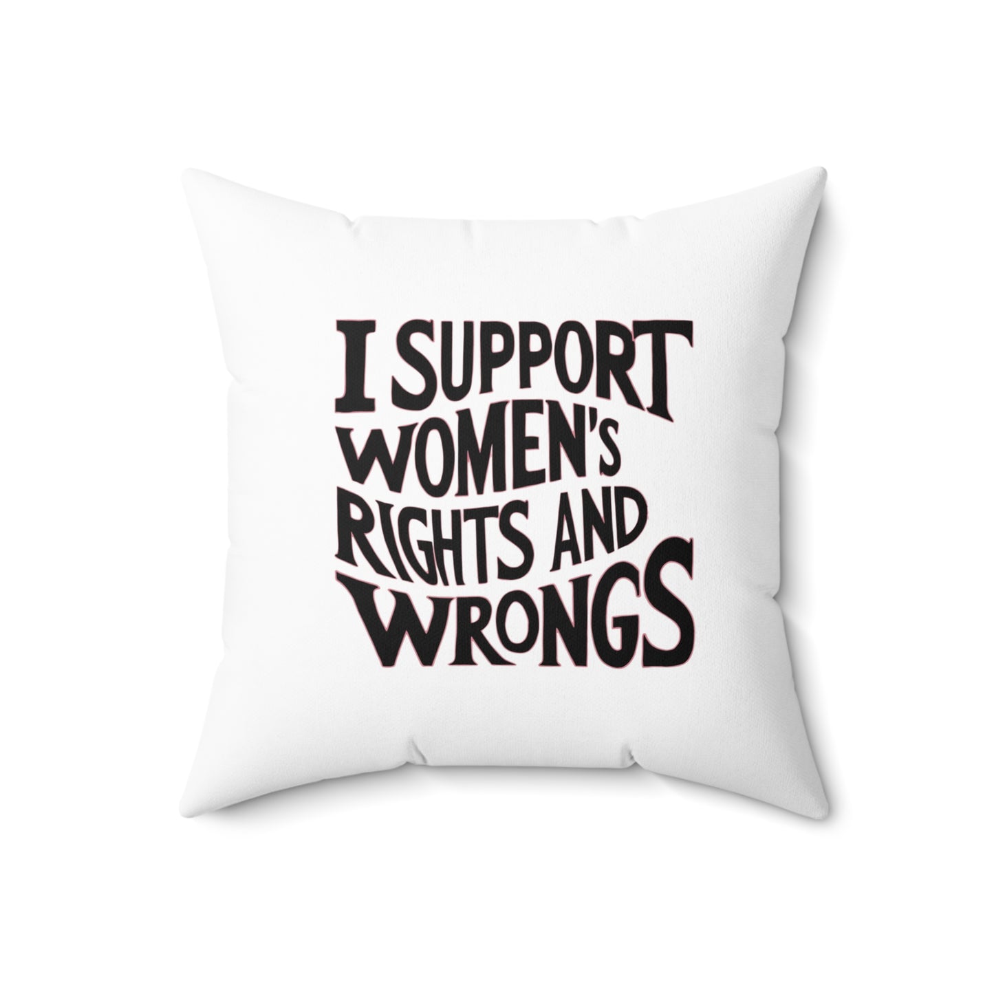 I Support Spun Polyester Square Pillow