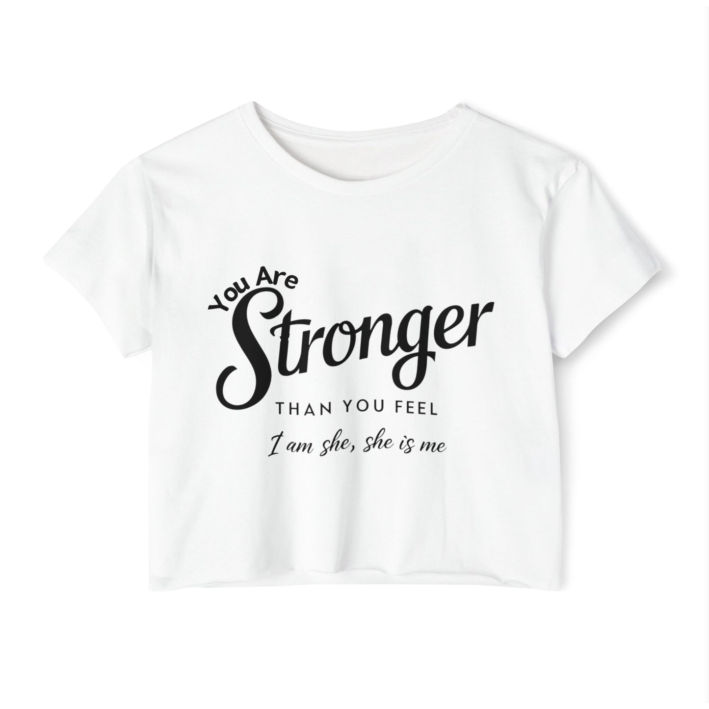 You Are Women's Festival Crop Top