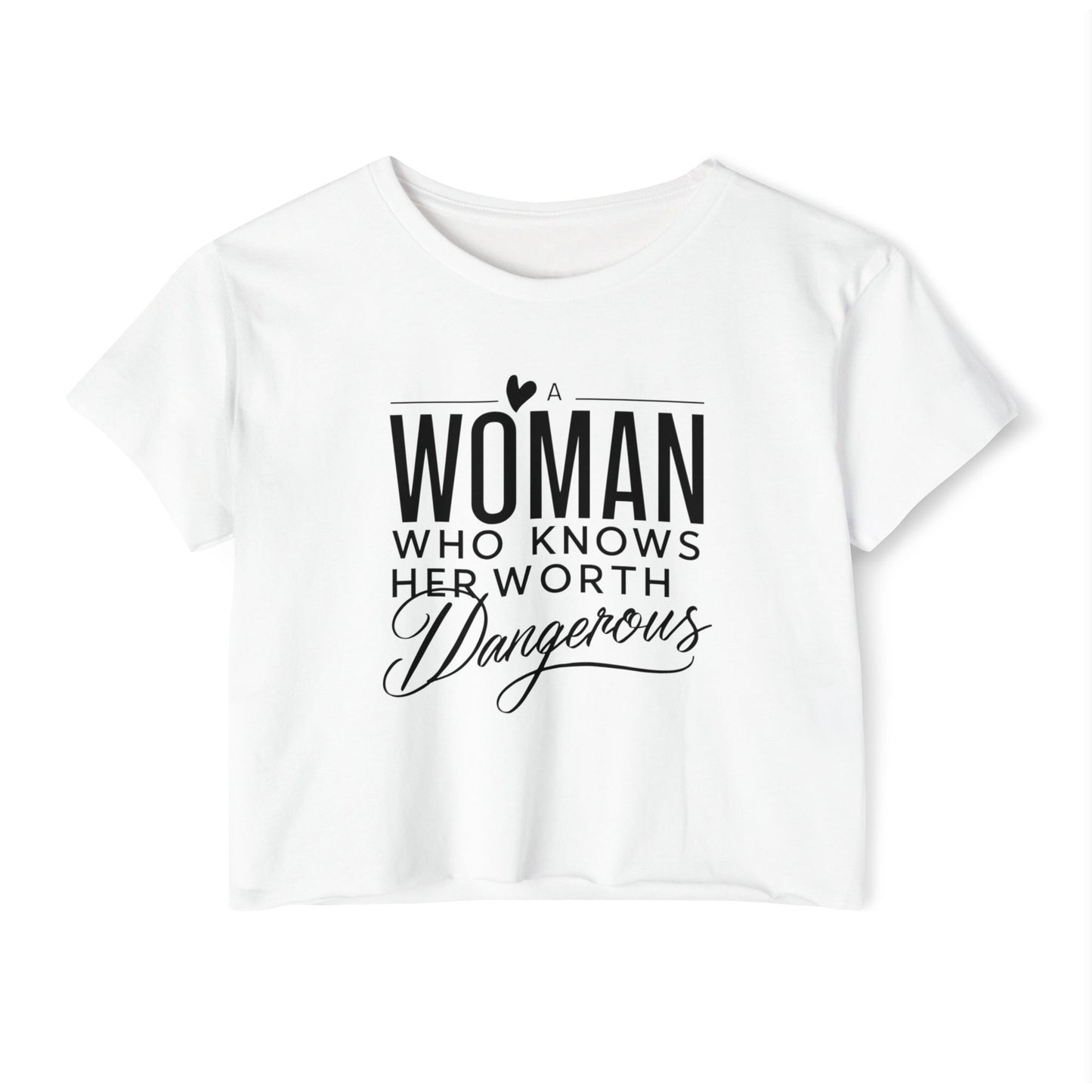 A Women Women's Festival Crop Top