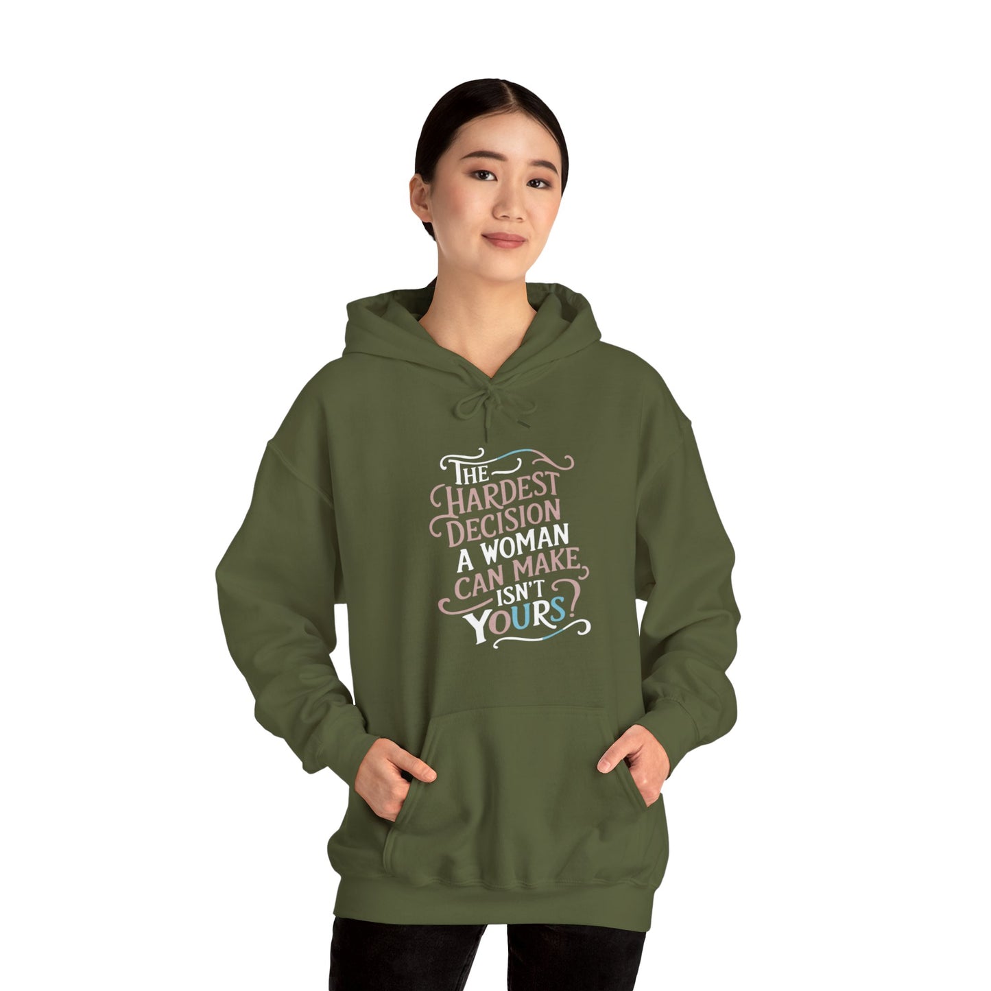 The Hardest Printed Unisex Heavy Blend™ Hooded Sweatshirt