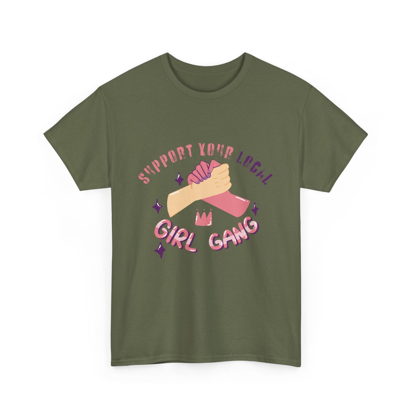 Support Your Local Women Heavy Cotton Tee