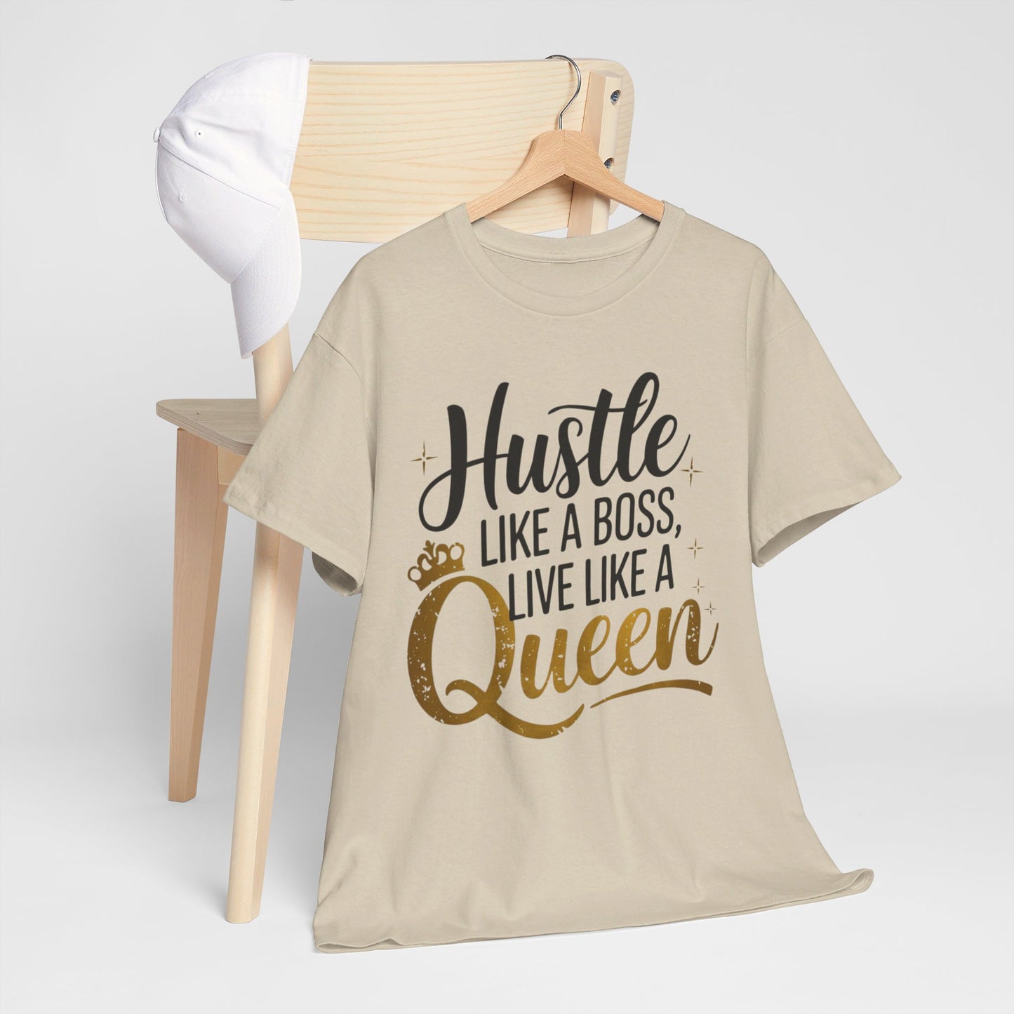 Hustle Women Heavy Cotton Tee